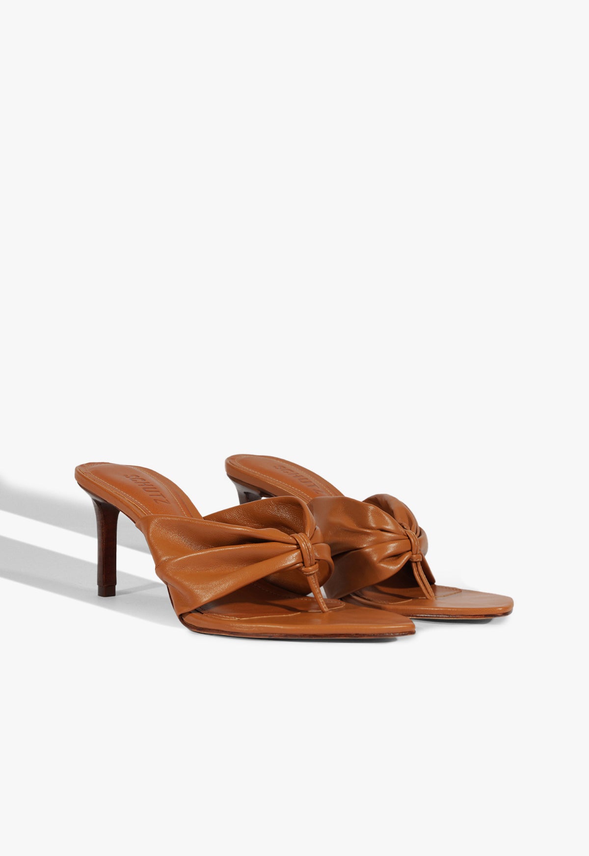 Lori Women's Mid Heel Leather Sandals - Comfortable Casual Summer Shoes for Walking, Office & Outdoor Wear - Size 25 (S2208800020011)