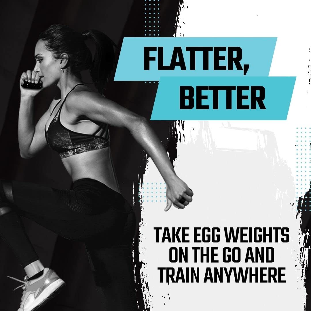**Egg Weights Dumbbell Set for Men & Women – Free Weight Handheld Dumbbells for Kickboxing, Shadowboxing, Yoga – Perfect for Home Workouts, Fitness Training & Martial Arts**