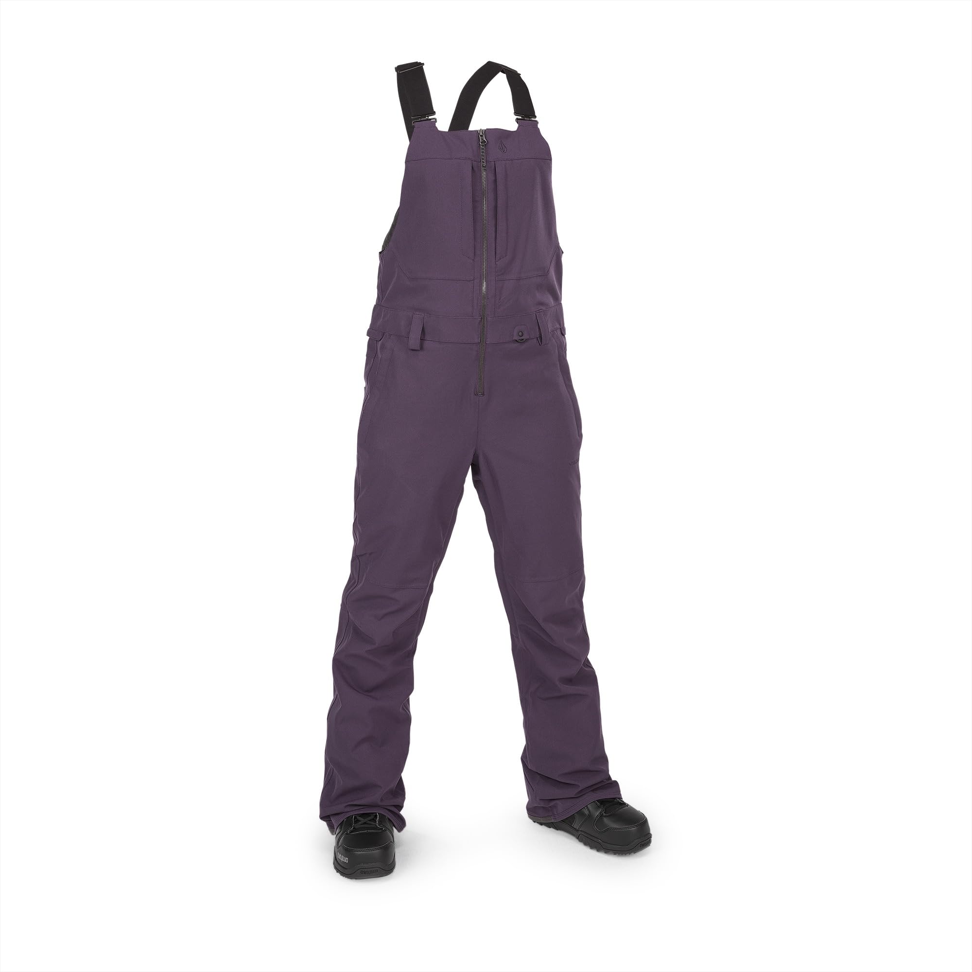 Volcom Women's Swift Bib Overall Snow Pants - Waterproof Insulated Ski & Snowboard Pants for Winter Sports & Outdoor Activities