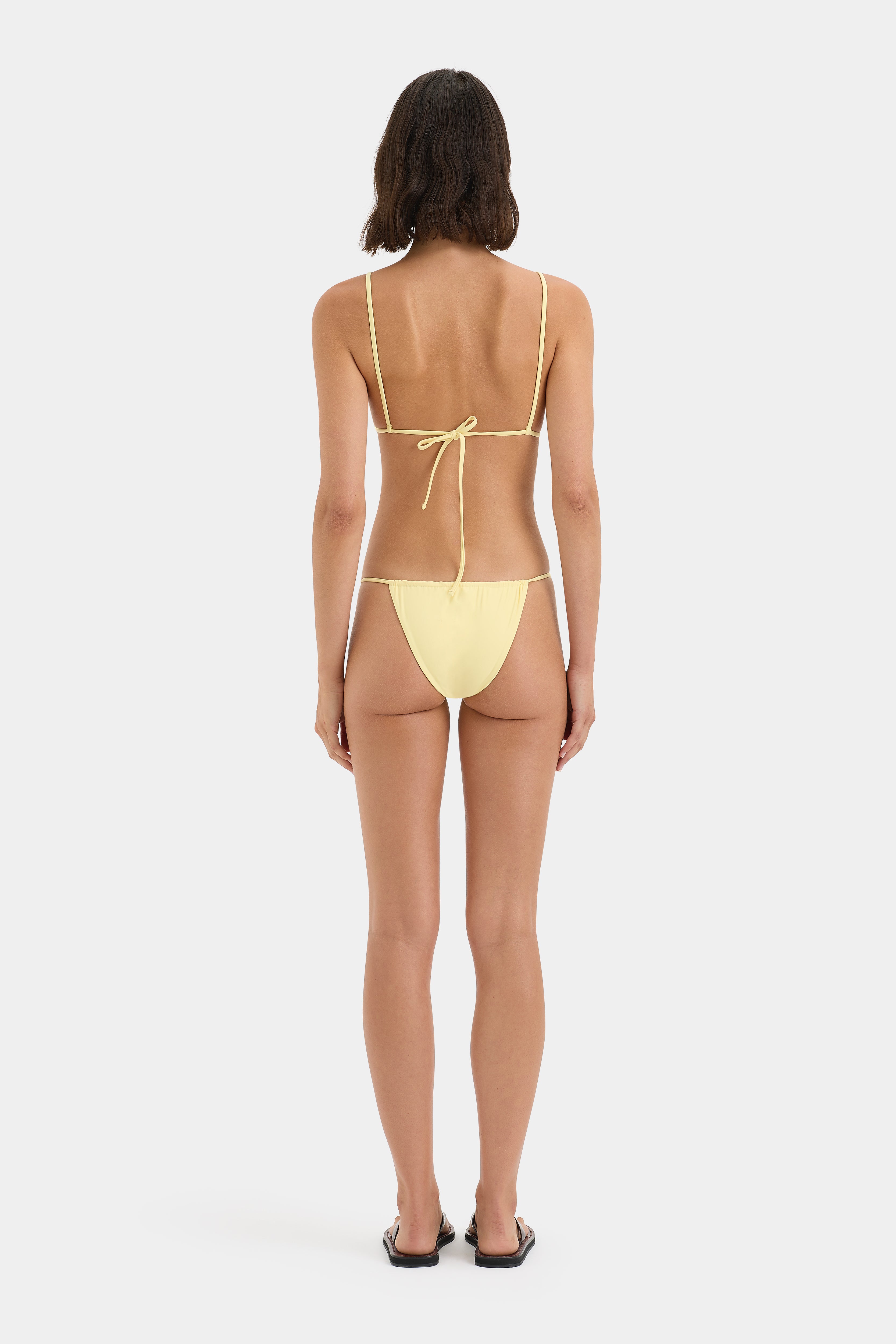 Emiliano String Triangle Top - Sexy Women's Bikini Swimwear for Beach & Pool - Perfect for Summer Vacation, Swim Party, and Tanning