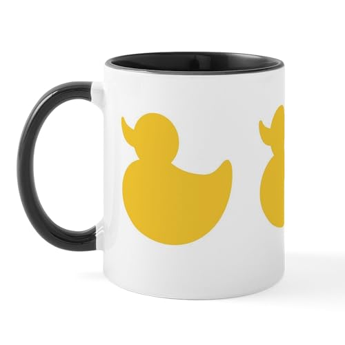 White/Black Inside - Duck Duck Gray Duck Mug