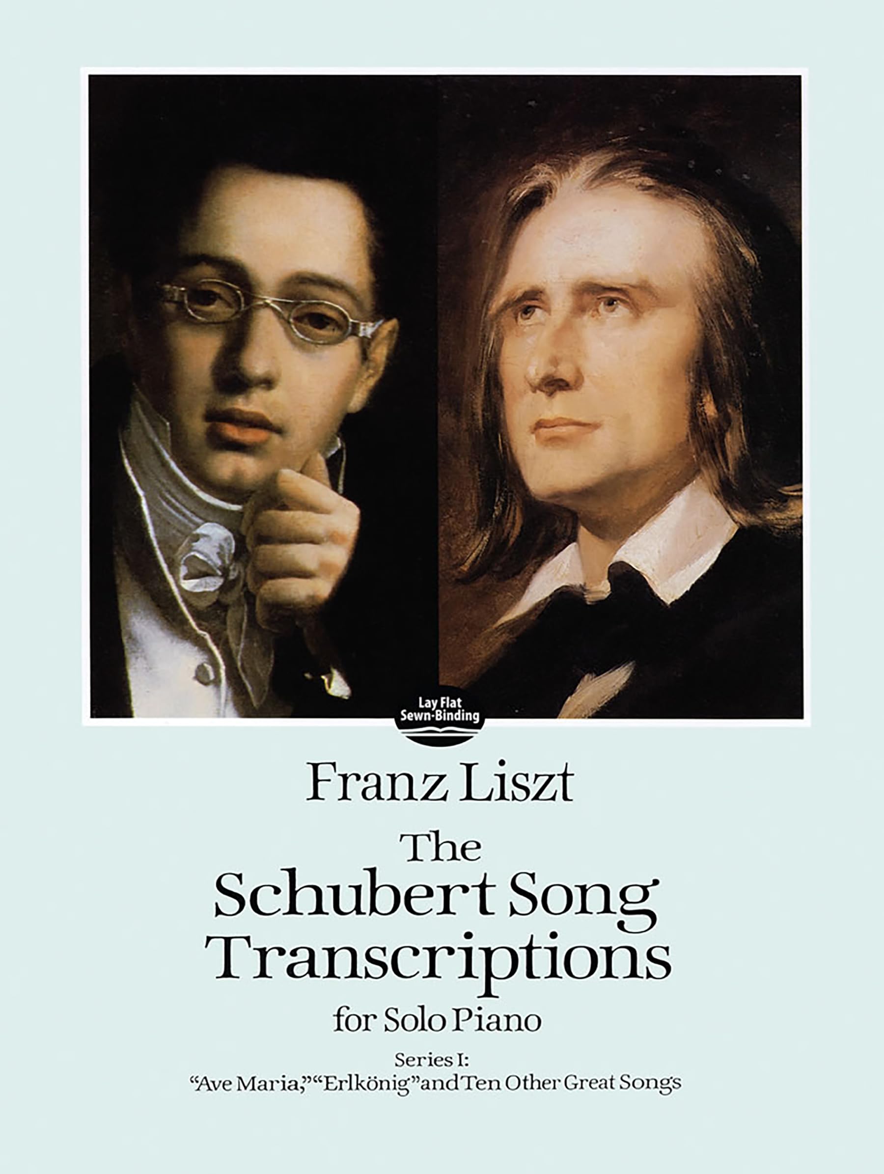 Schubert Song Transcriptions for Solo Piano - Series I: Ave Maria, Erlkonig & 10 Other Classical Masterpieces | Dover Music | Perfect for Piano Recitals & Music Study