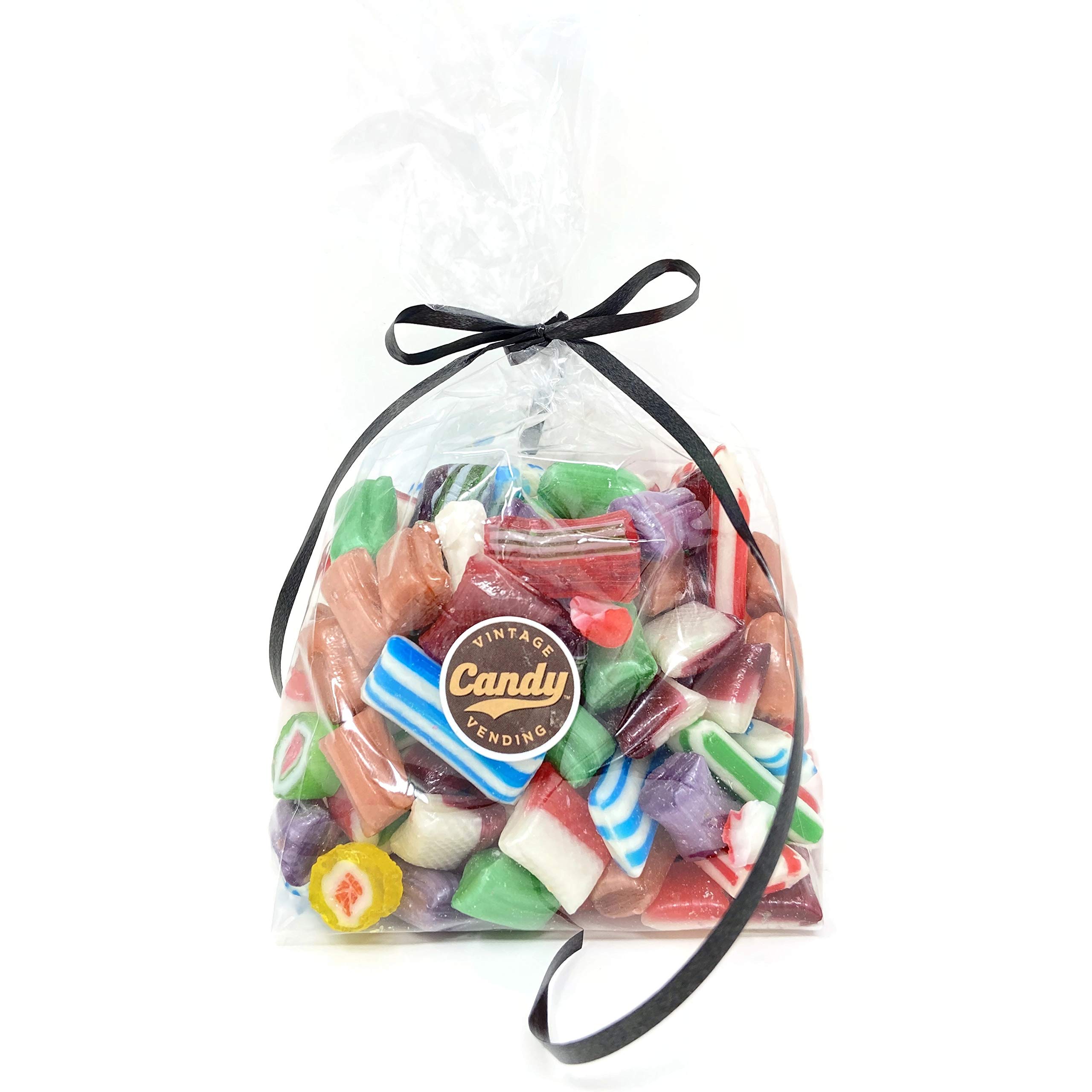 Old Fashioned Hard Candy Assortment - Bulk Mixed Cut Rock Candy & Baby Ribbon Candy - Perfect for Holiday Gifts, Party Favors & Nostalgic Treats