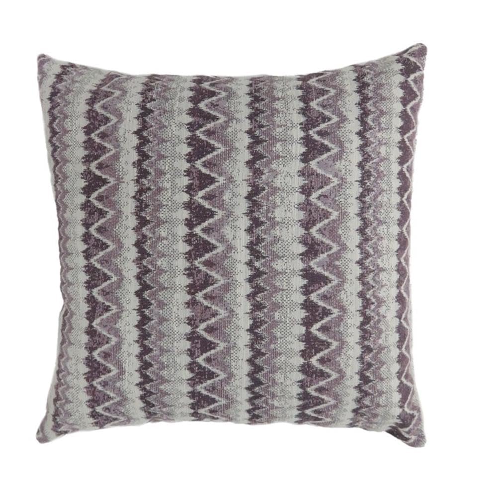 Furniture of America Allene Fabric Small Throw Pillow Set of 2 - Soft Purple Decorative Cushions for Sofa, Bed & Living Room Accent