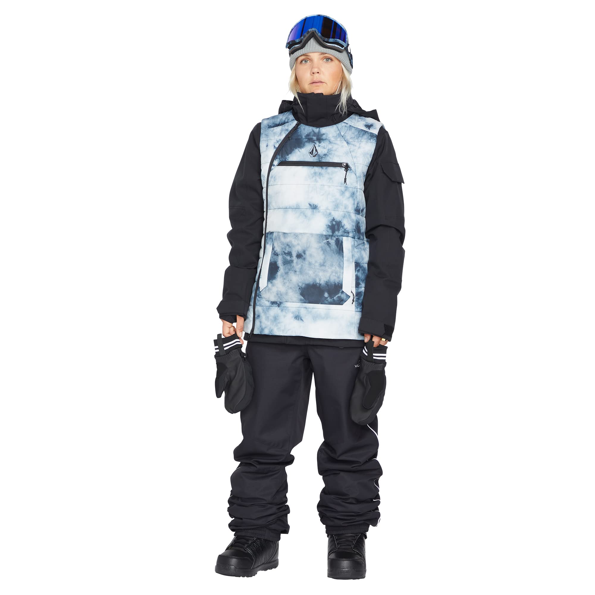 Volcom Women's Hotlapper Loose Fit Snowboard Pants - Waterproof Winter Ski Pants for Snowboarding & Cold Weather Activities