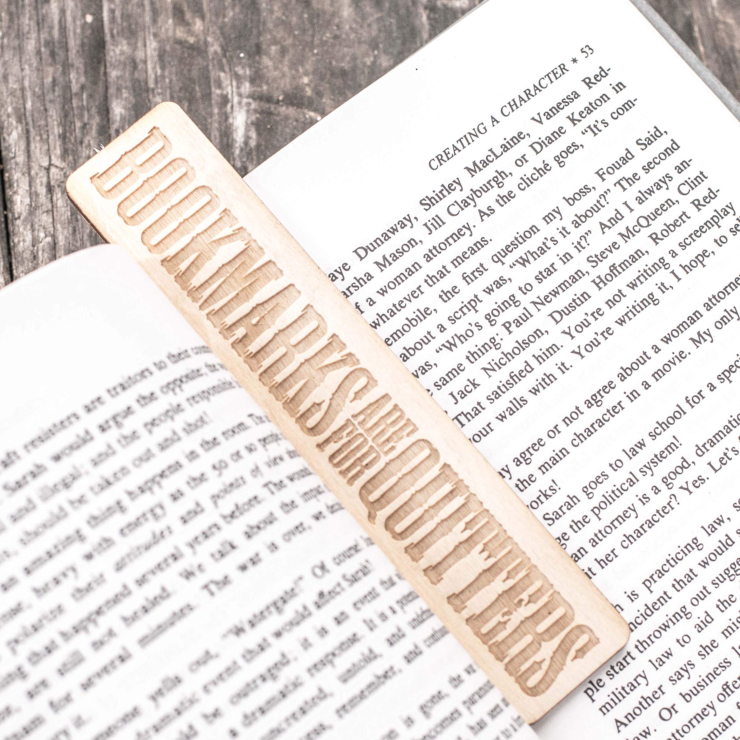 Stylish & Durable Bookmark for Readers - Perfect Gift for Book Lovers - Use for Novels, Textbooks & Journals