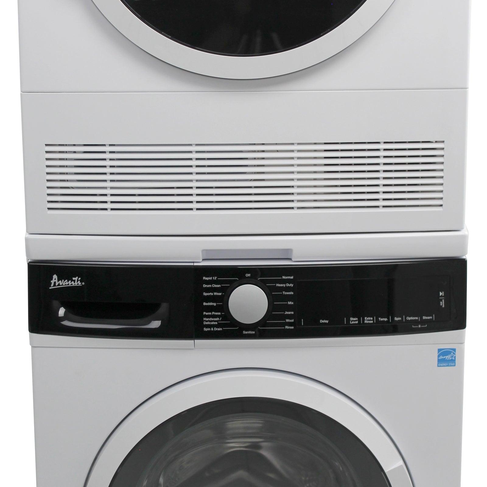 Avanti SK1V0W Stacking Kit for Laundry - Compatible with FLW22V0W & FLD40V0W Front Load Washer & Dryer - Secure Stacking Solution for Small Spaces & Laundry Rooms