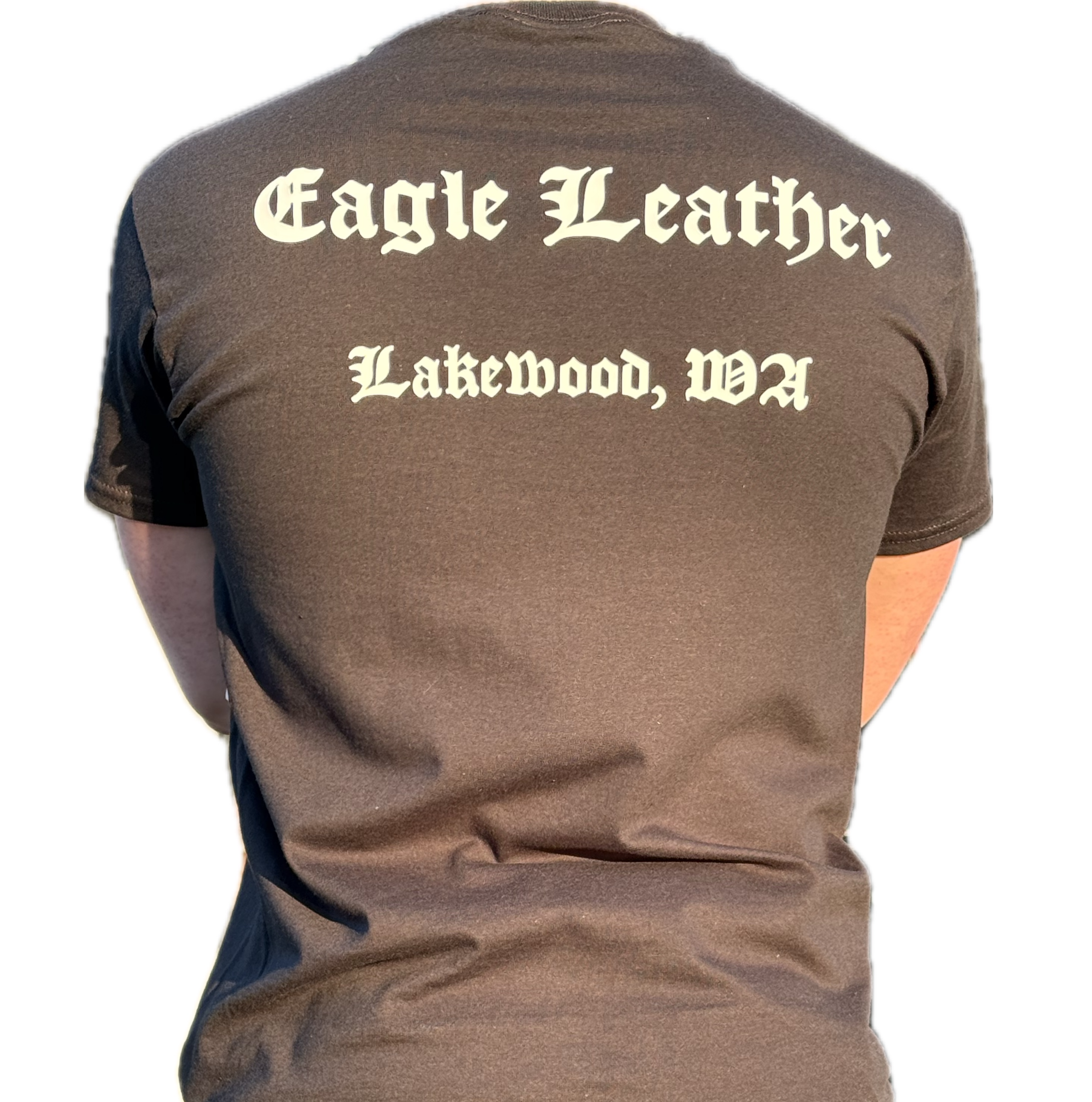 Premium Eagle Leather Old English Shirt for Men - Vintage Style Button-Up Shirt with Classic Design - Perfect for Casual Wear, Date Nights & Office Attire