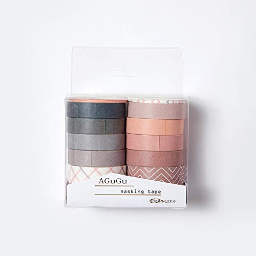 Fesjoy Japanese Washi Tape - Sweet Dream Series, 2 Meters Scrapbooking Tape for DIY, Journals, Gift Wrapping | Decorative Paper Tape for Crafts, Bullet Journaling, Home & Office Decor