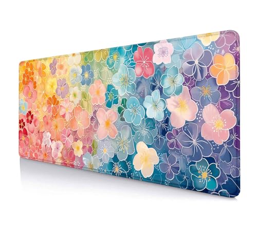 Watercolor Colorful Flowers