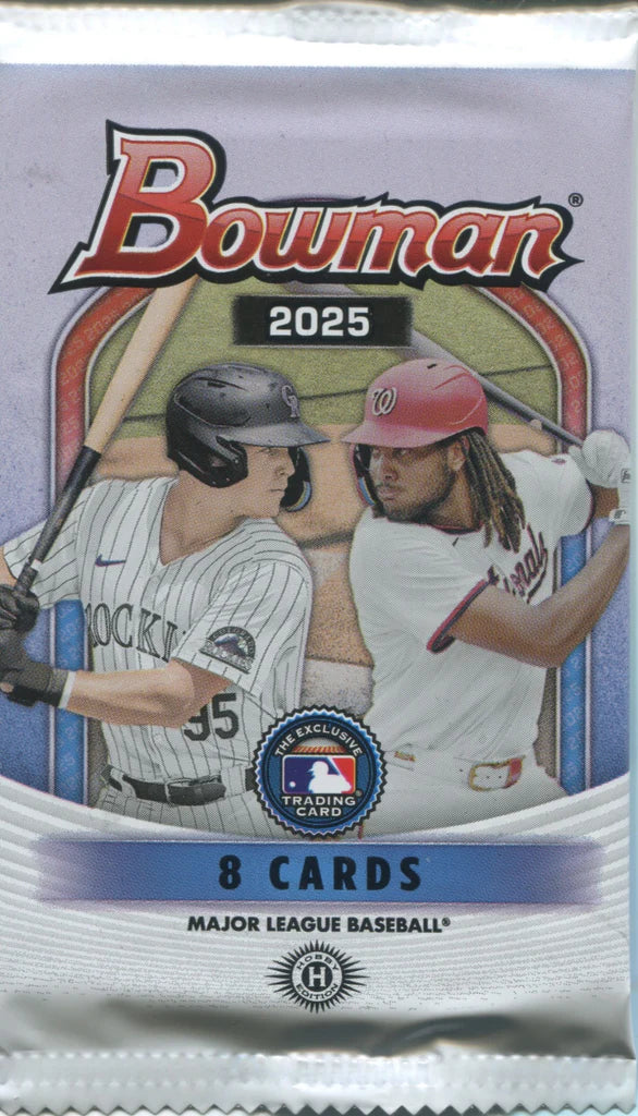 2025 Bowman Baseball Hobby Box - Collectible Trading Cards for MLB Prospects & Rookies | Perfect for Sports Memorabilia Collectors & Fantasy Baseball Fans