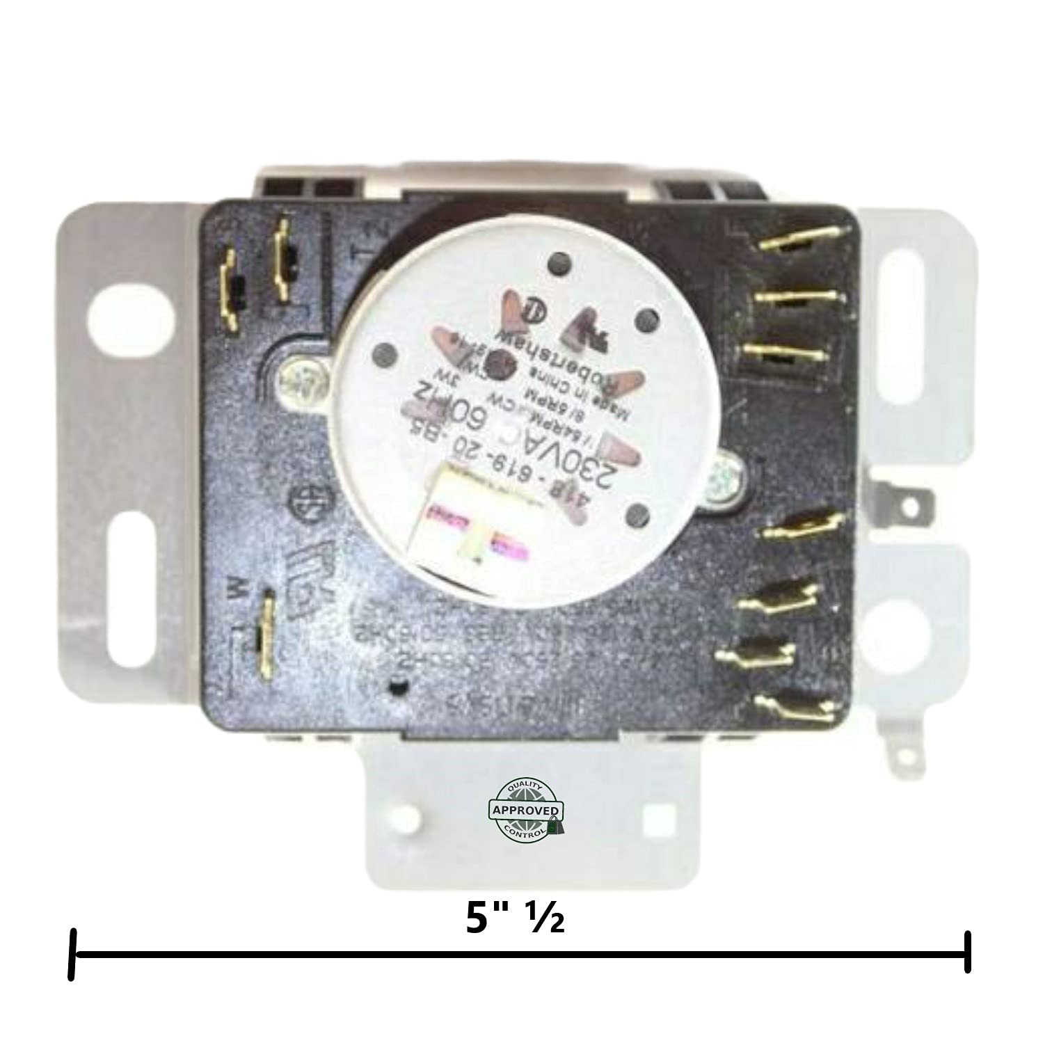 GLOB PRO SOLUTIONS W11043389 Dryer Timer 10 Terminals 5.5