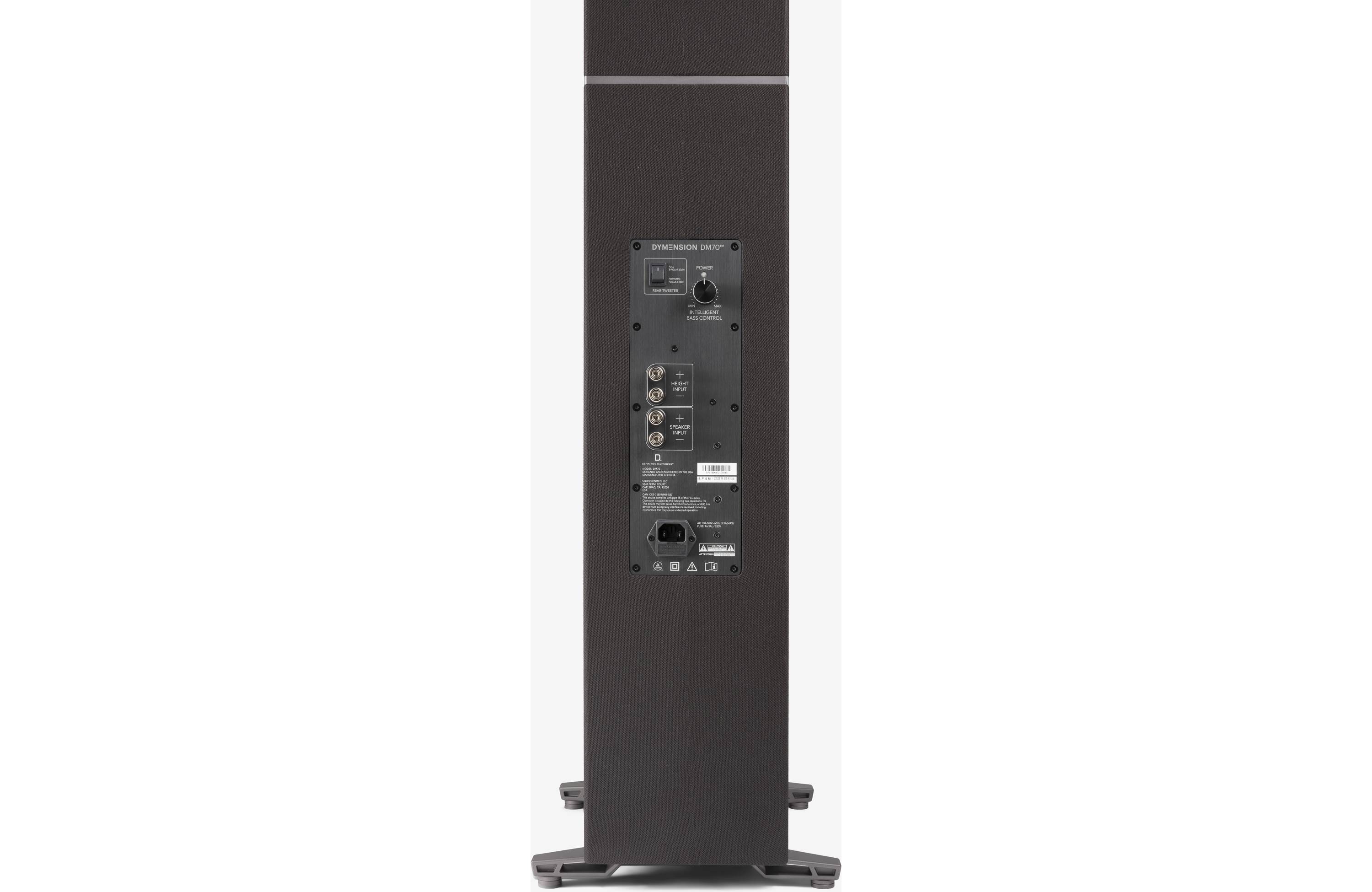 Definitive Technology Dymension DM70 Bipolar Tower Speaker with 10