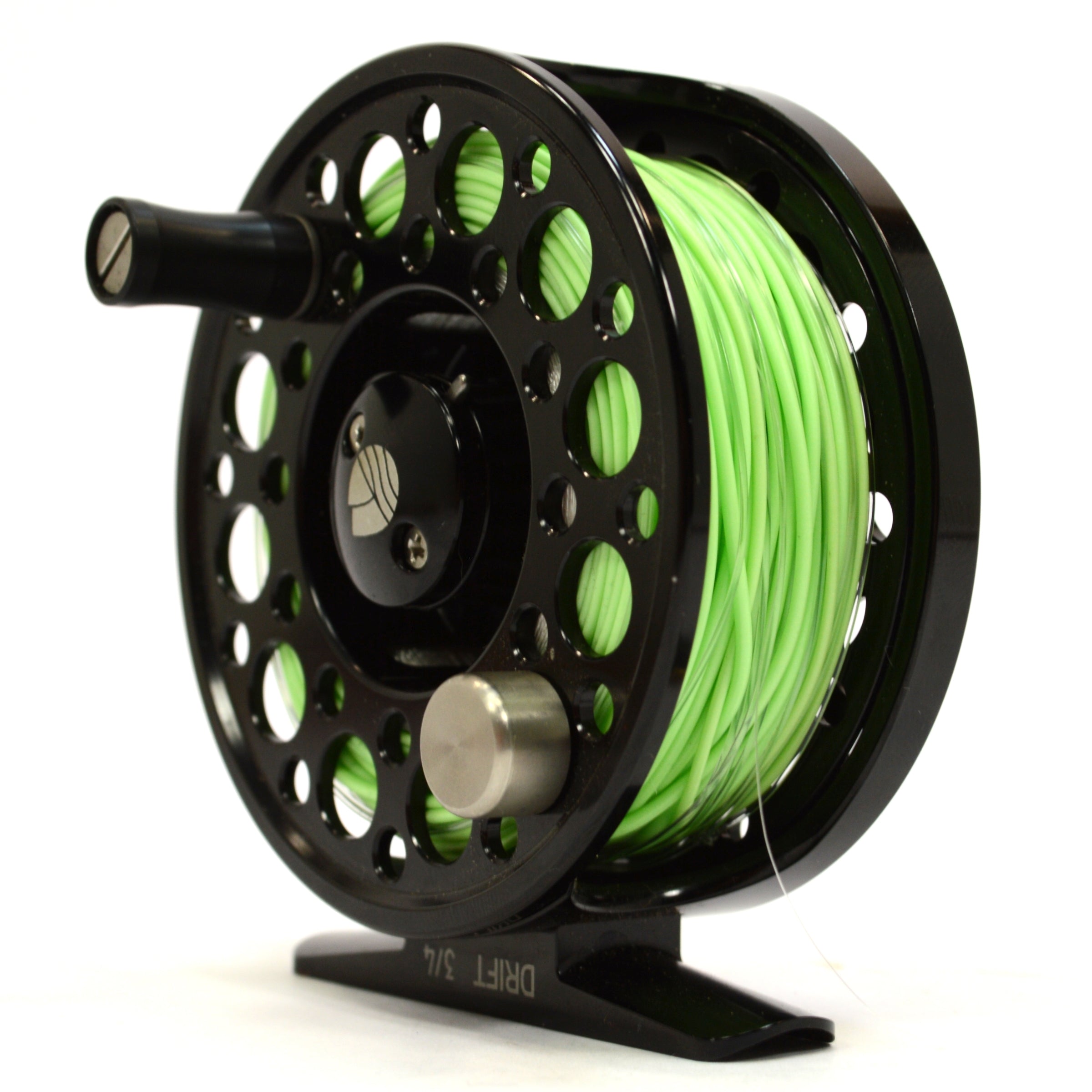 Redington Drift Series 3/4 Fly Reel with Line - Original Case & 2 Bonus Flies | Premium Fly Fishing Gear for Trout & Bass | Perfect for Freshwater Streams & Rivers