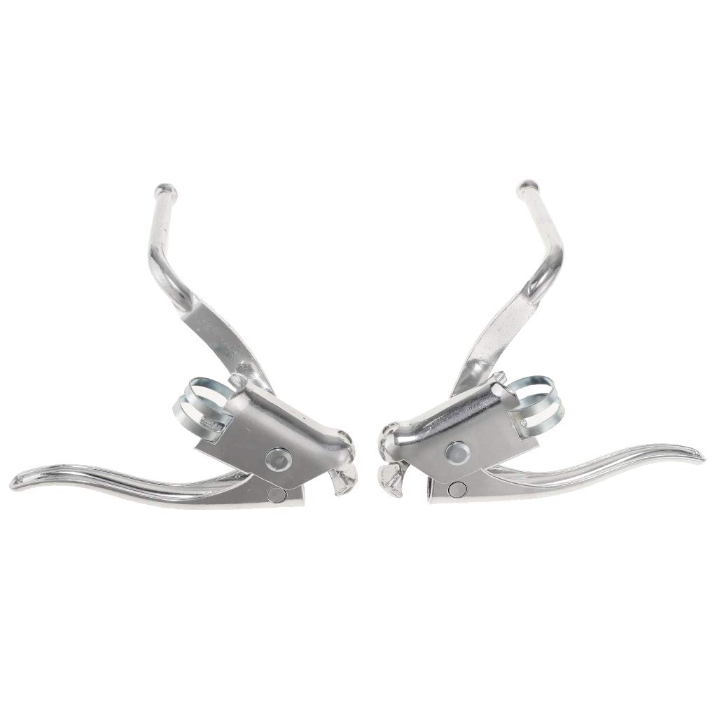 Vintage Road Bike Brake Levers - 1 Pair 22.2mm Dual Safety Handbrakes for Mountain Bike, Road Bike & Folding Bike | Perfect for Commuting, Trail Riding & Urban Cycling