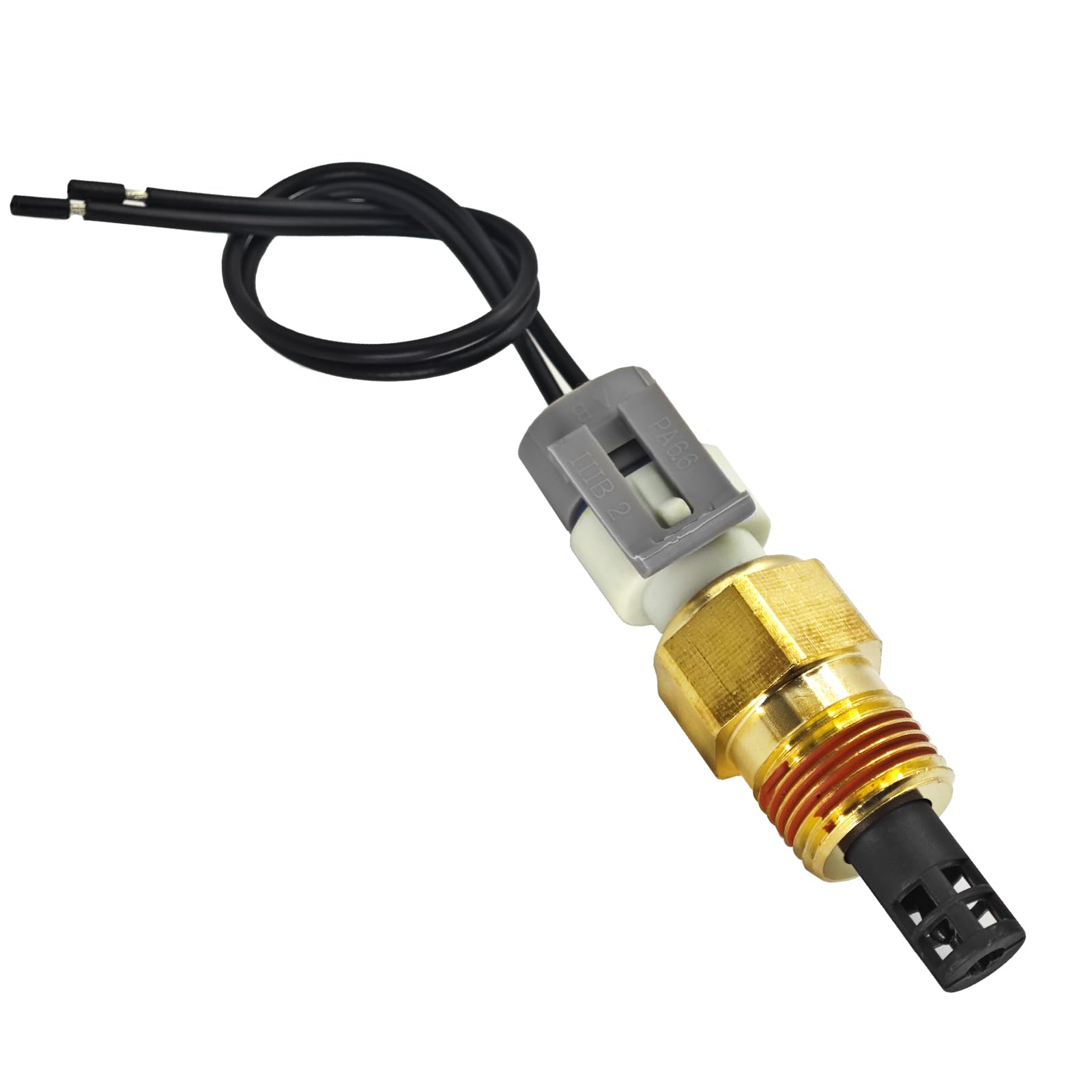 High-Quality Air Temperature Sensor 25036751 with Connector Pigtail Harness - IAT/MAT/ACT Sensor Kit Compatible with GM 25036751, 25037225, 25037334 - Perfect for Engine Performance & Fuel Efficiency Optimization