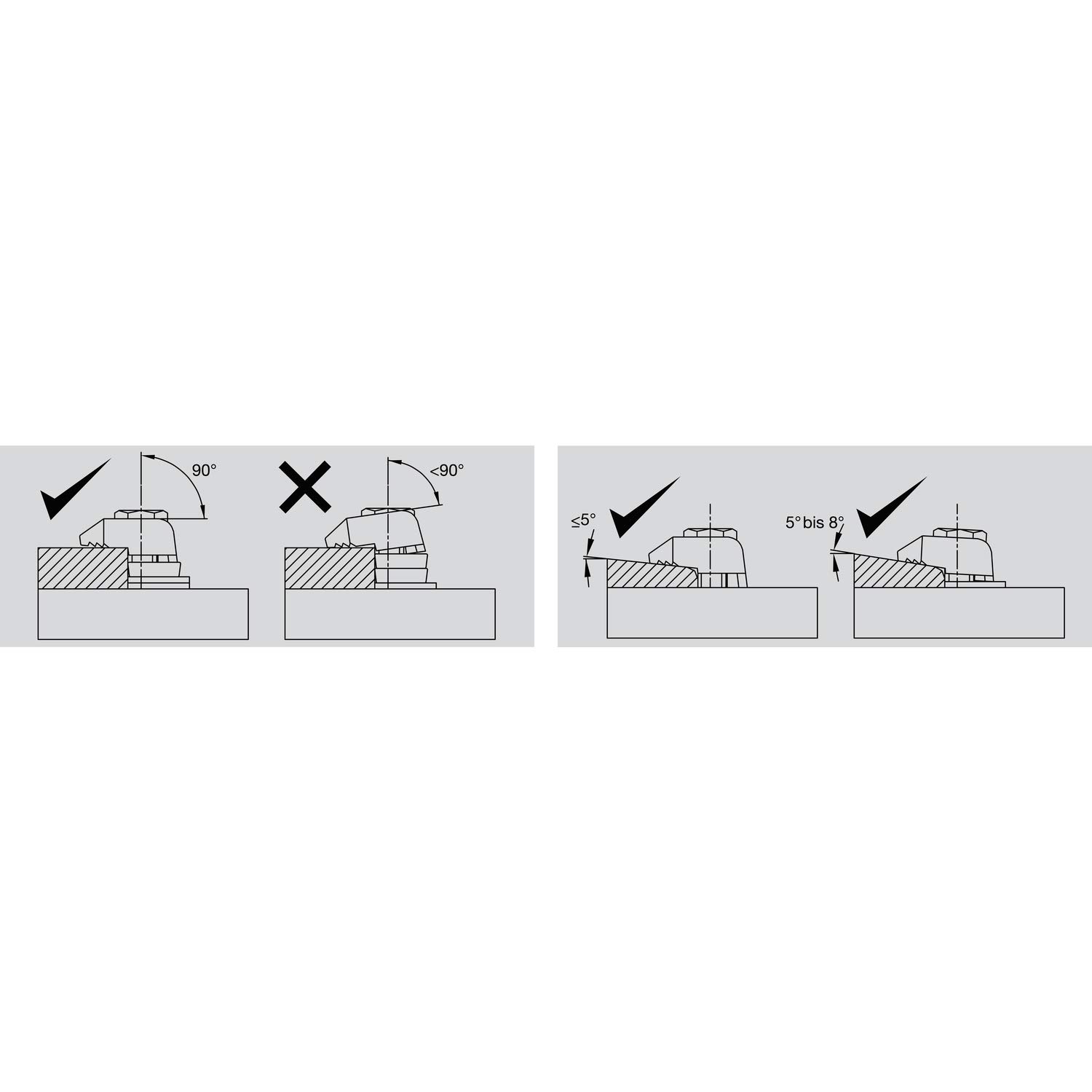 BA3G16 M16 Steel Support Clamp - Heavy Duty Hot-Dip Galvanized Cast Iron Construction with Silver Finish - Ideal for Plumbing, HVAC, and Industrial Pipe Support Systems