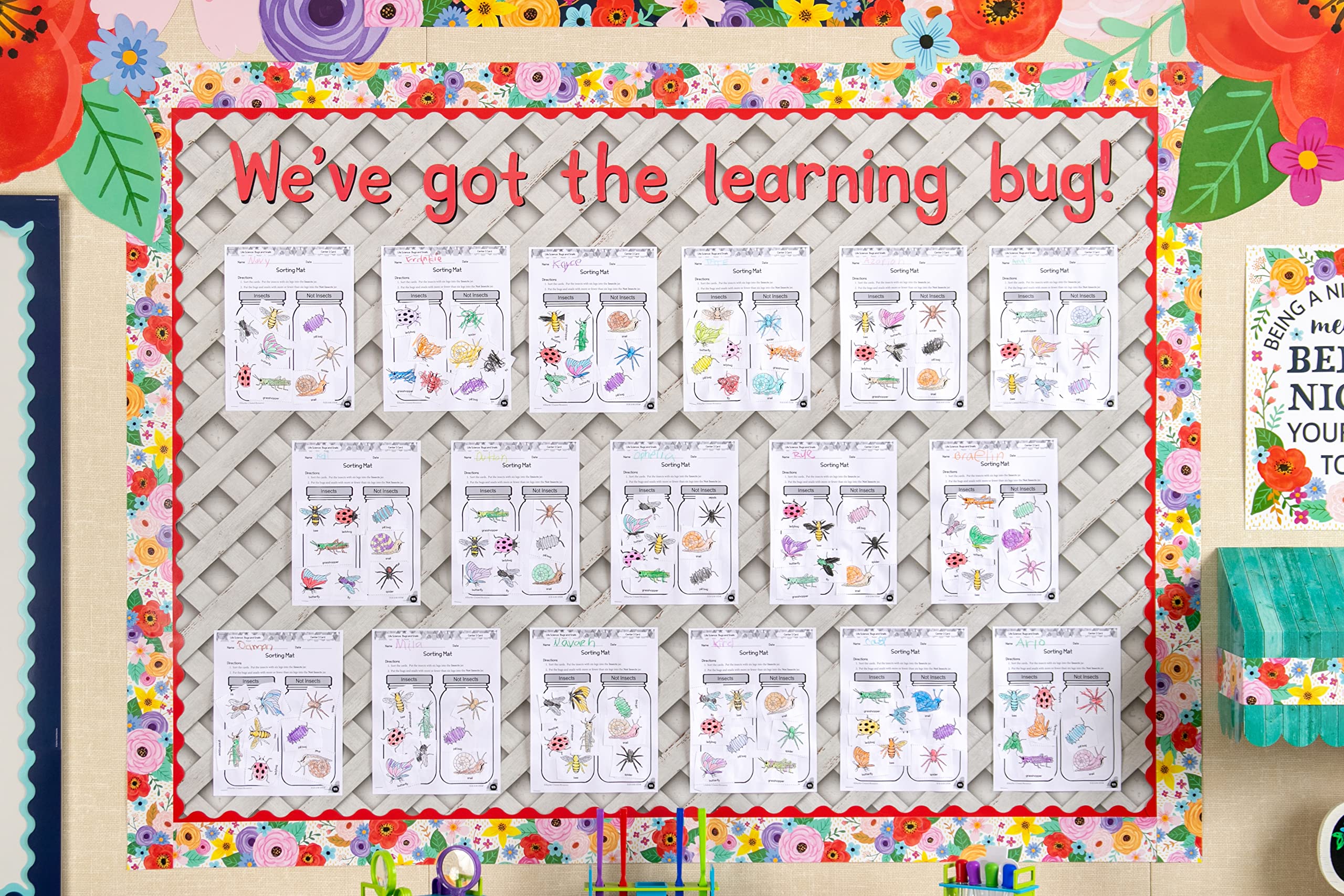 Better Than Paper® White Trellis Bulletin Board Roll - Perfect for Classroom Decor, Office Displays & DIY Projects