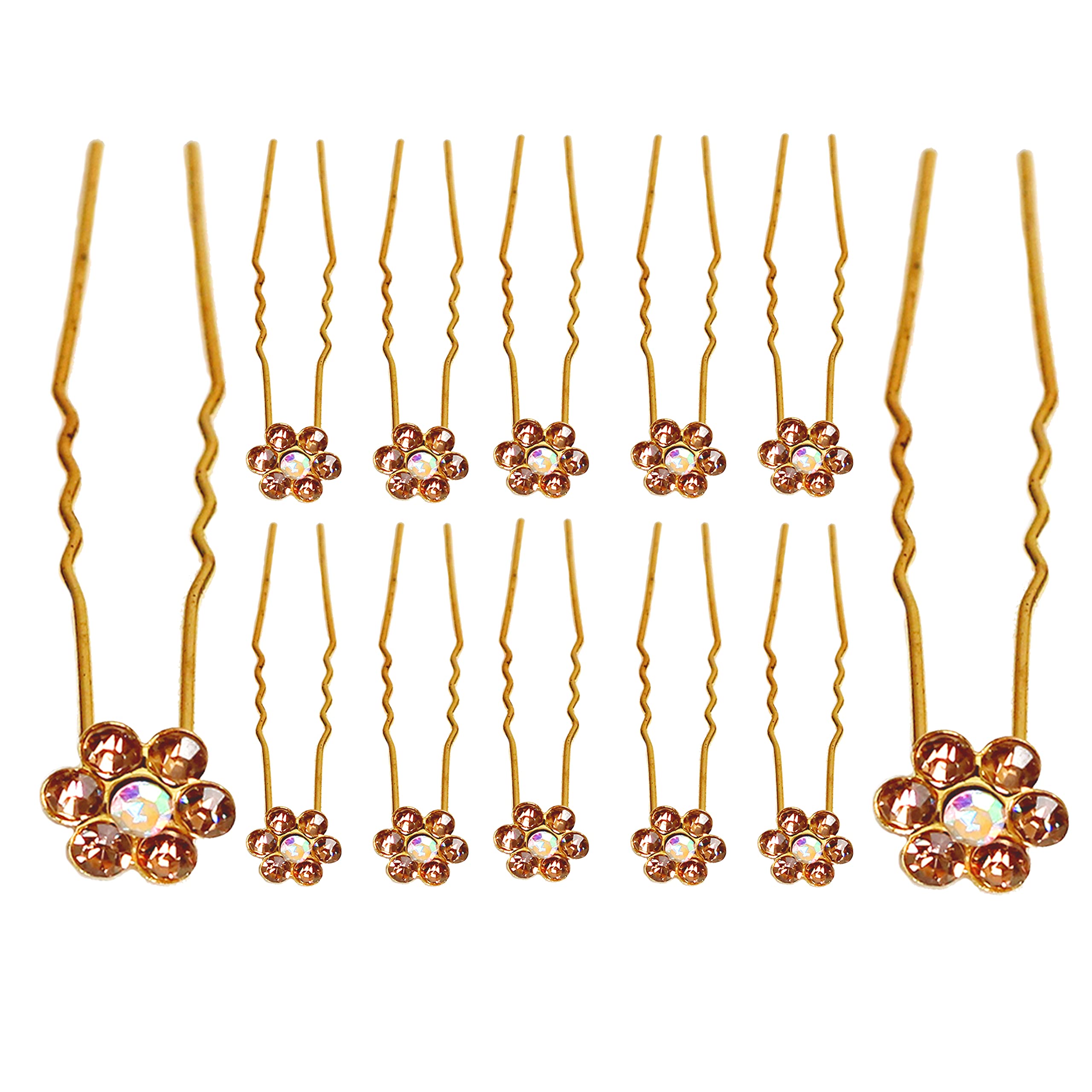 Paradise® Hair Pins for Women - Elegant Bridal Hair Accessories for Women & Girls - Secure Juda Pins for Weddings, Prom & Special Occasions