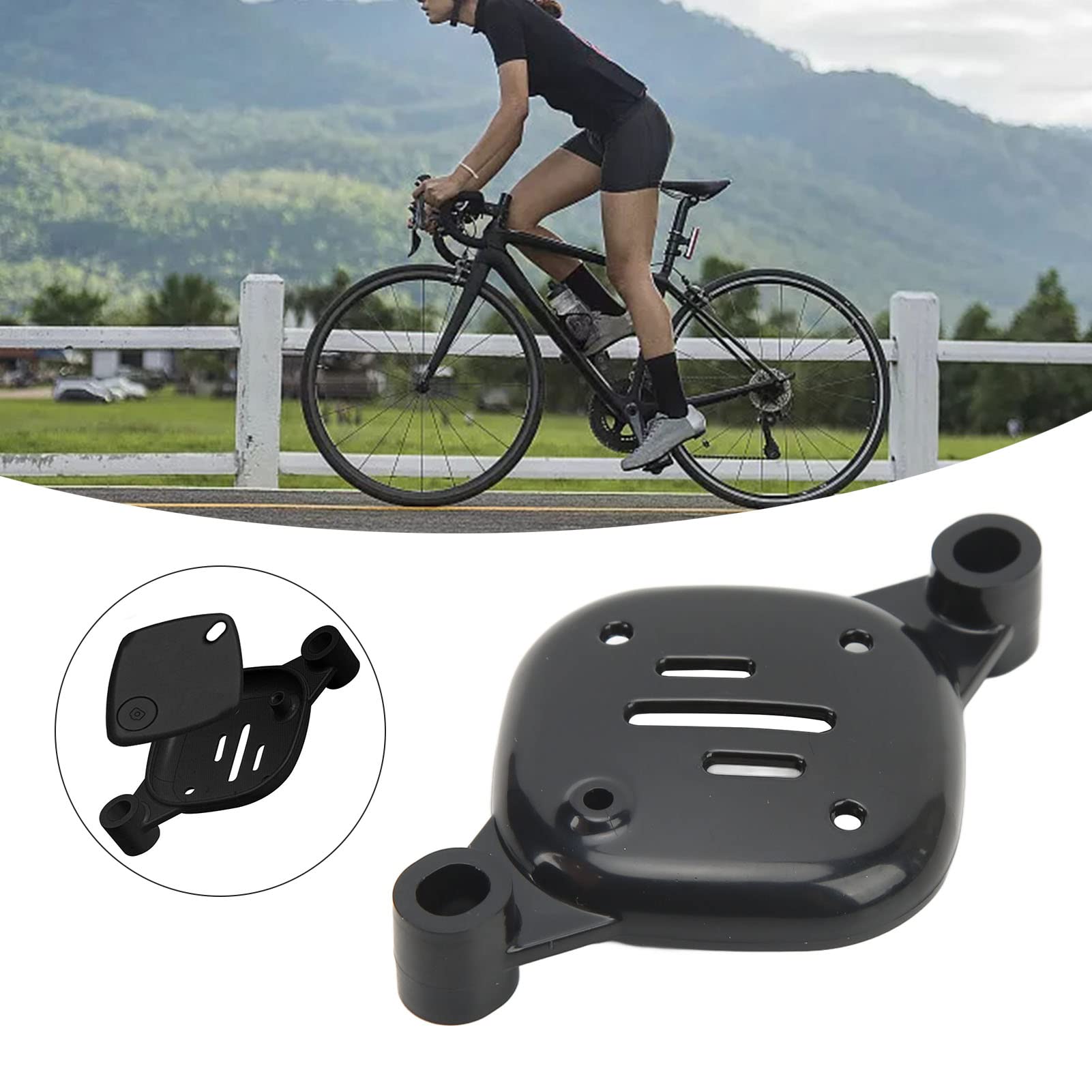Vbestlife Hidden Bicycle GPS Mount Bracket - Discreet Anti-Theft Bike GPS Tracker Holder, Compatible with Most Bicycle Bottle Cages | Perfect for Cycling, Mountain Biking & Commuting Security