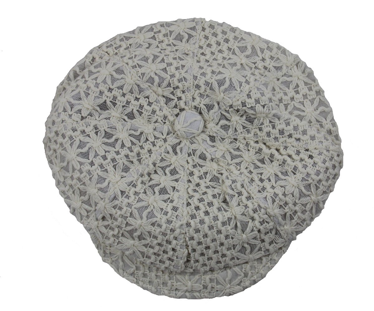 Ladies Crochet Newsboy Hat - Stylish & Comfortable for Outdoor Fashion
