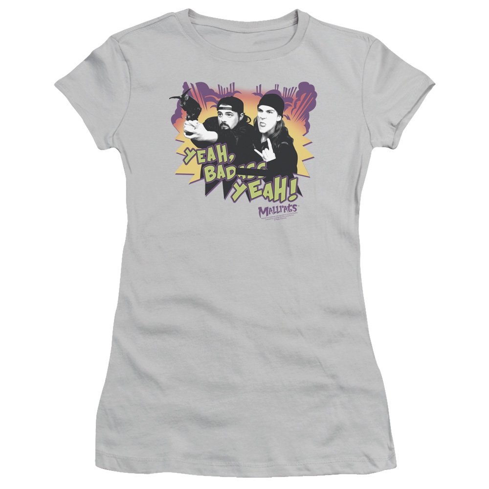Trevco Mallrats Grappling Hook Juniors' Sheer Fitted T-Shirt - Cool Graphic Tee for Teens & Kids - Perfect for Casual Wear, Parties, and Movie Nights