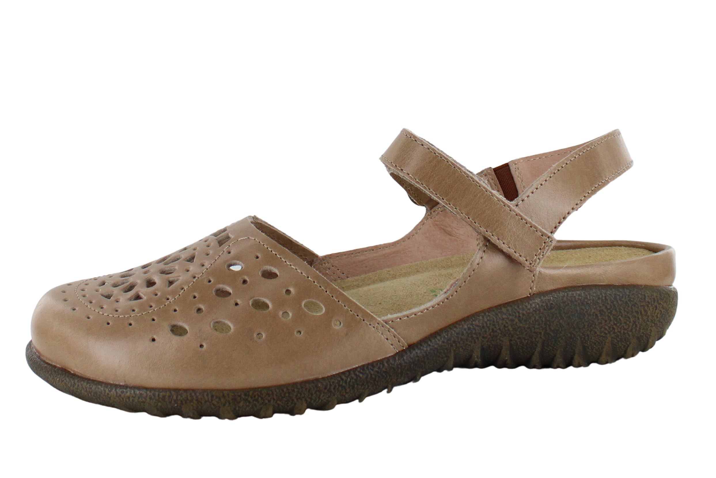 NAOT Women's Arataki Closed Toe Slingback Sandals with Cork Footbed - Arch Support & Slip-Resistant Comfort - Lightweight Travel Shoes for Women - Removable Footbed - Perfect for Walking, Work & Vacation