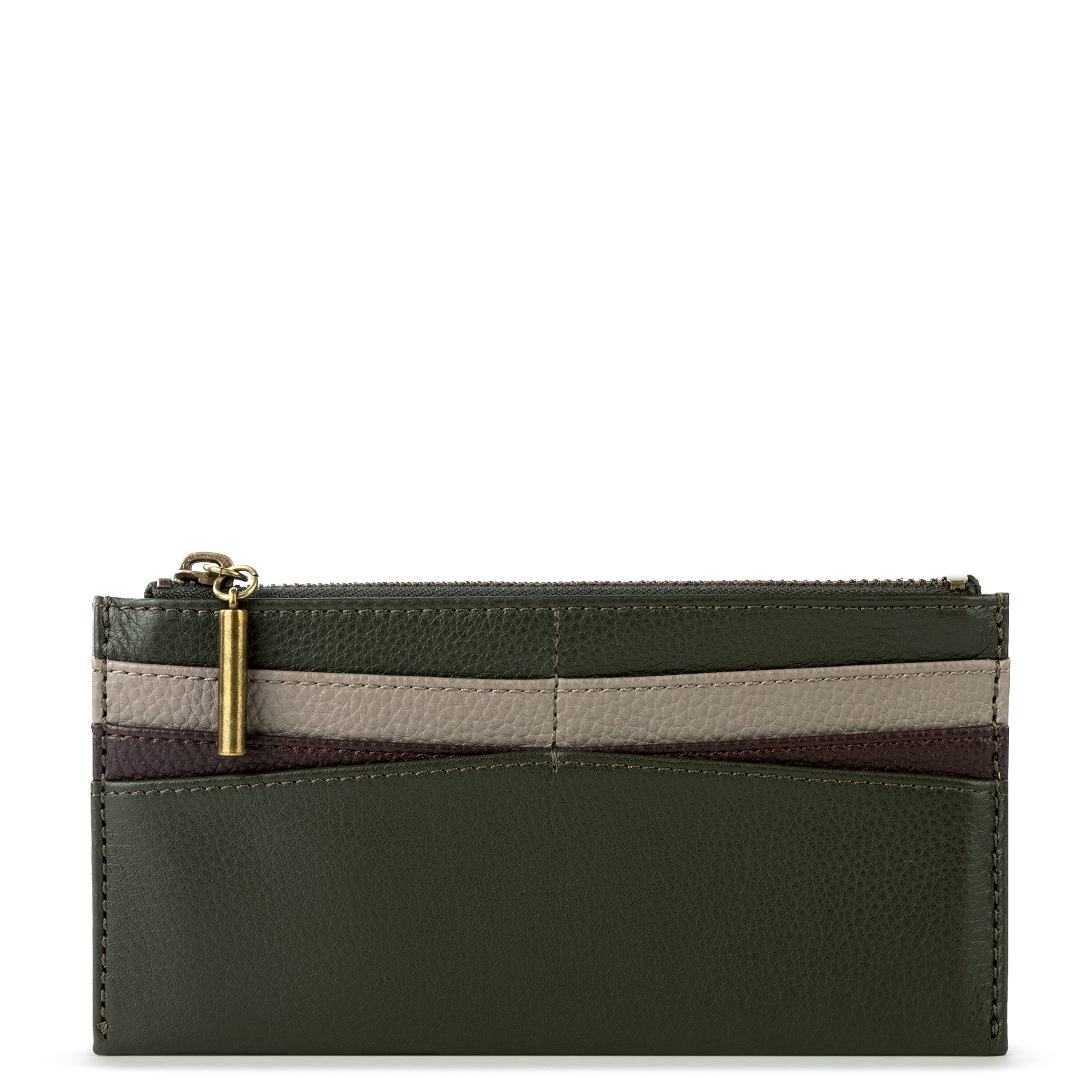 The Sak Women's Neva Large Leather Card Wallet - RFID Blocking Slim Bifold Wallet for Credit Cards & ID - Perfect for Travel, Work & Everyday Use