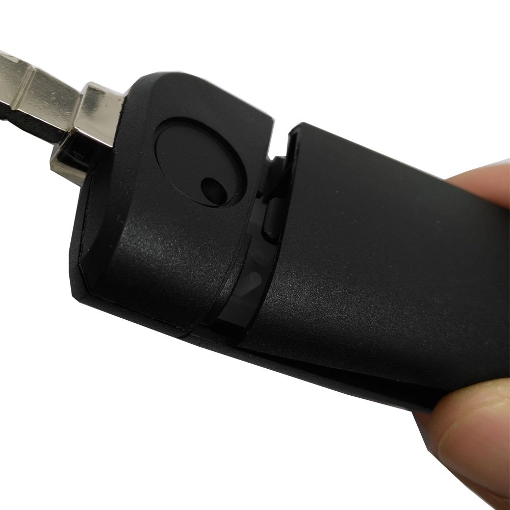 3 Button Folding Flip Key Fob Cover Replacement for VW Jetta Passat - Keyless Entry Remote Case Shell - Perfect for Car Key Protection & Easy Access