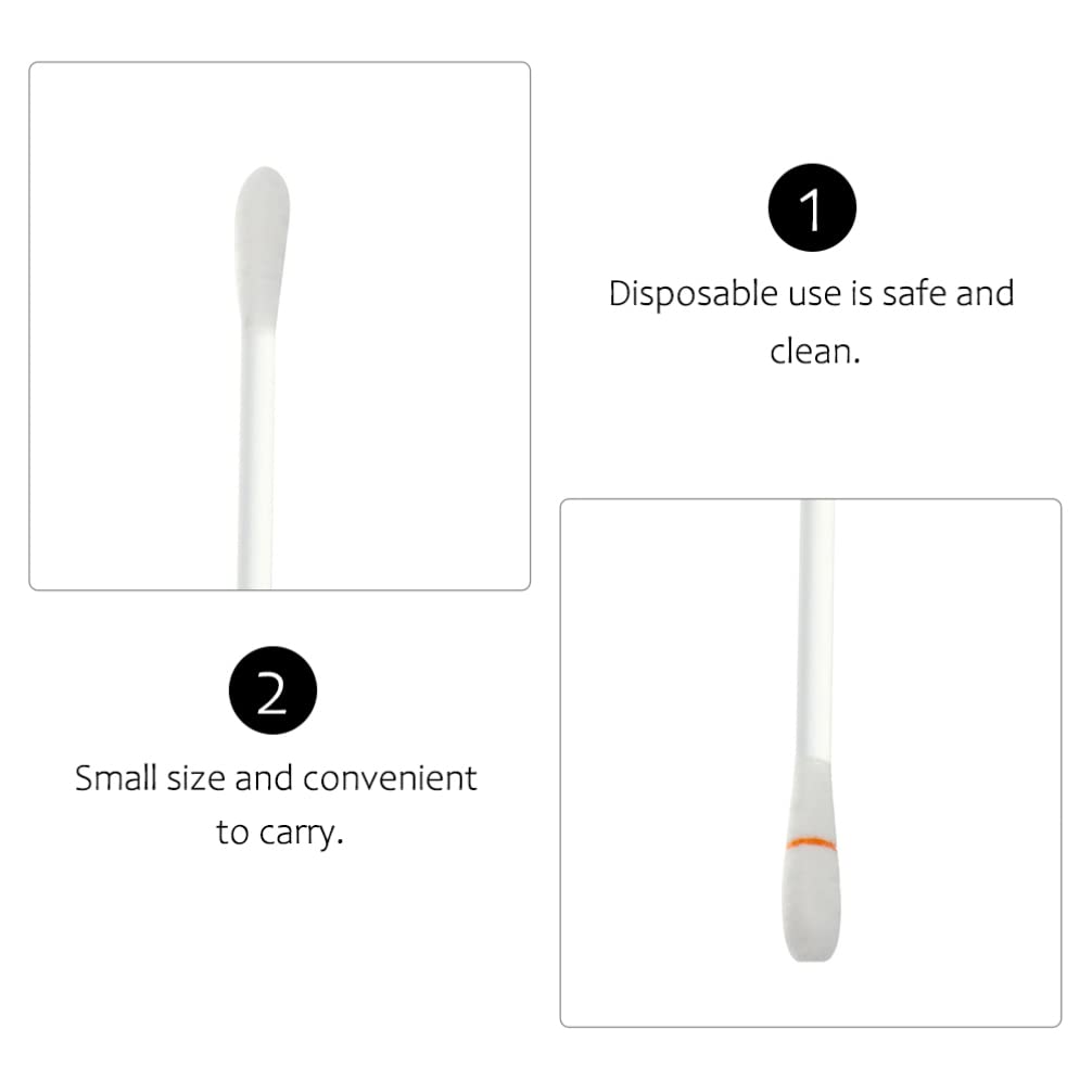 COHEALI 100pcs Cotton Swabs for Lip Care & Oral Hygiene - Anti-Dryness, Multi-Use Cleaning Tools