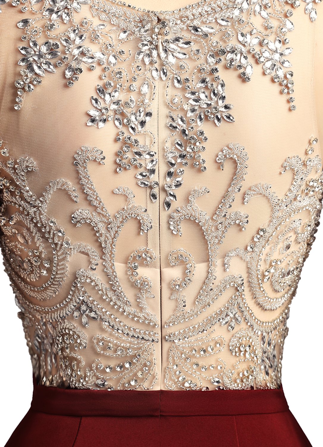Sparkly Rhinestone Beaded Sequins Prom Dress for Women - Elegant Mermaid Wedding Party Gown | Perfect for Prom Night, Formal Events & Special Occasions