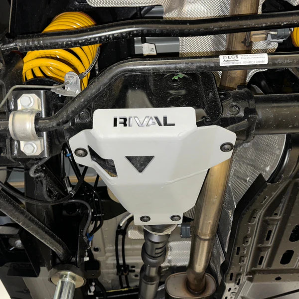 RIVAL 4X4 Aluminum Rear Differential Skid Plate for 2023+ Ineos Grenadier & Quartermaster - Heavy-Duty Off-Road Protection for Rock Crawling & Overlanding Adventures