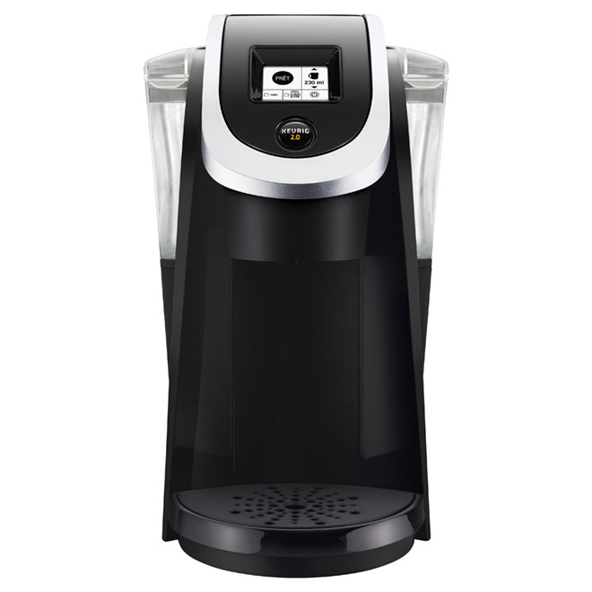 Refurbished Keurig K200 Single Serve Coffee Maker with Home Essentials Warranty - Perfect for Home, Office, and Small Spaces