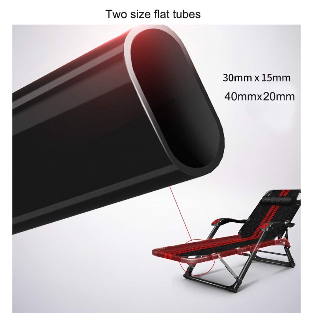 Breathable Reclining Office Chair - Adjustable Folding Lounge Chair for Adults, Perfect for Home, Office & Nap Time - Ergonomic Comfort for Work, Relaxation & Power Naps