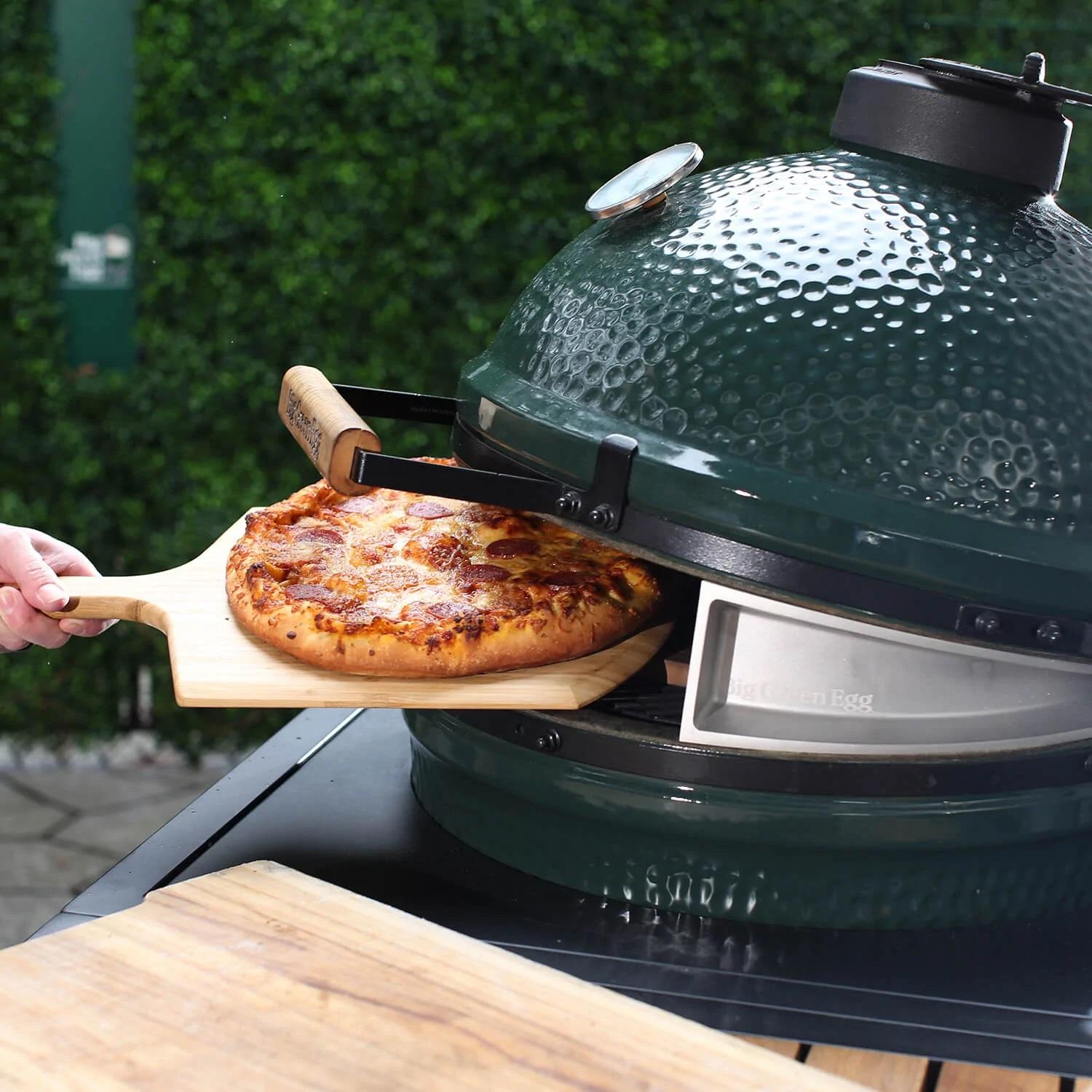 Big Green Egg Pizza Oven Wedges for Large Egg 128027 - Premium Grill Accessories for Outdoor Cooking & Backyard BBQs