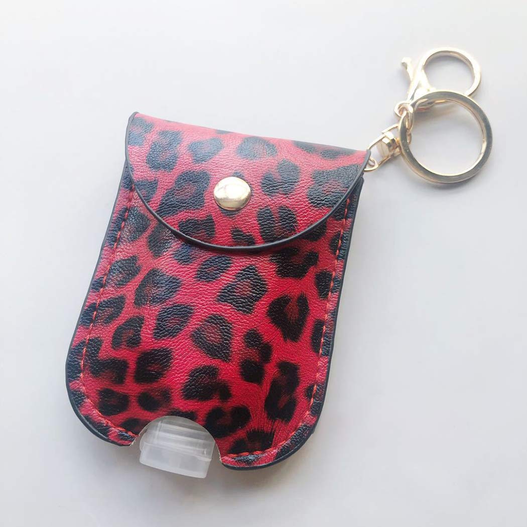 Boxoon 6PCS Mini Travel Keychain Bottles - Portable Refillable Containers for Liquids | Perfect for Toiletries, Essential Oils & Travel Accessories