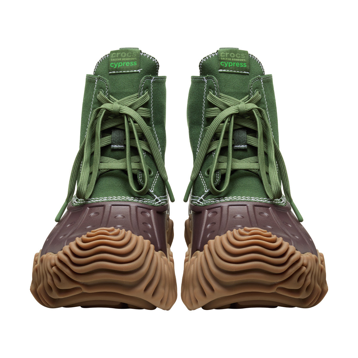 Salehe Bembury Cypress Duck Boot 'Mallard' - Waterproof Outdoor Hiking Boots for Men, Fashion Sneakers for Winter & Rainy Days - Perfect for Hiking, Camping and Urban Streetwear
