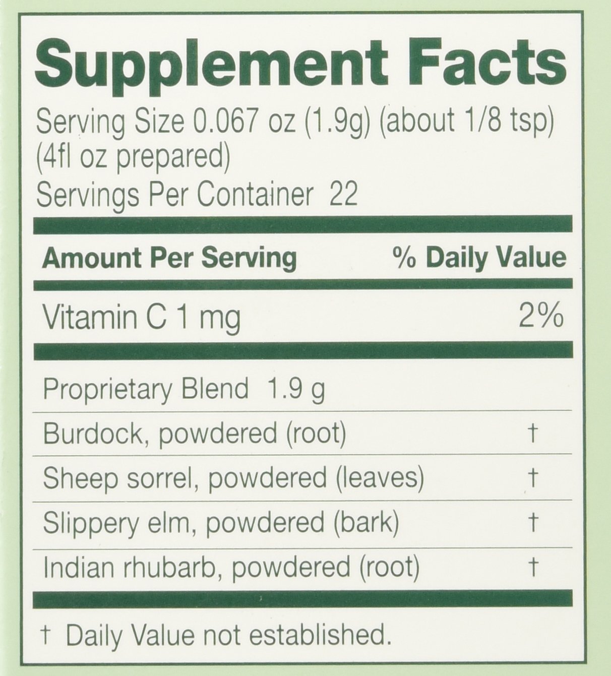 Essiac Tea Powder - Original Formula - 1.5 oz | Immune Support Herbal Tea | Detox & Wellness Blend for Daily Health