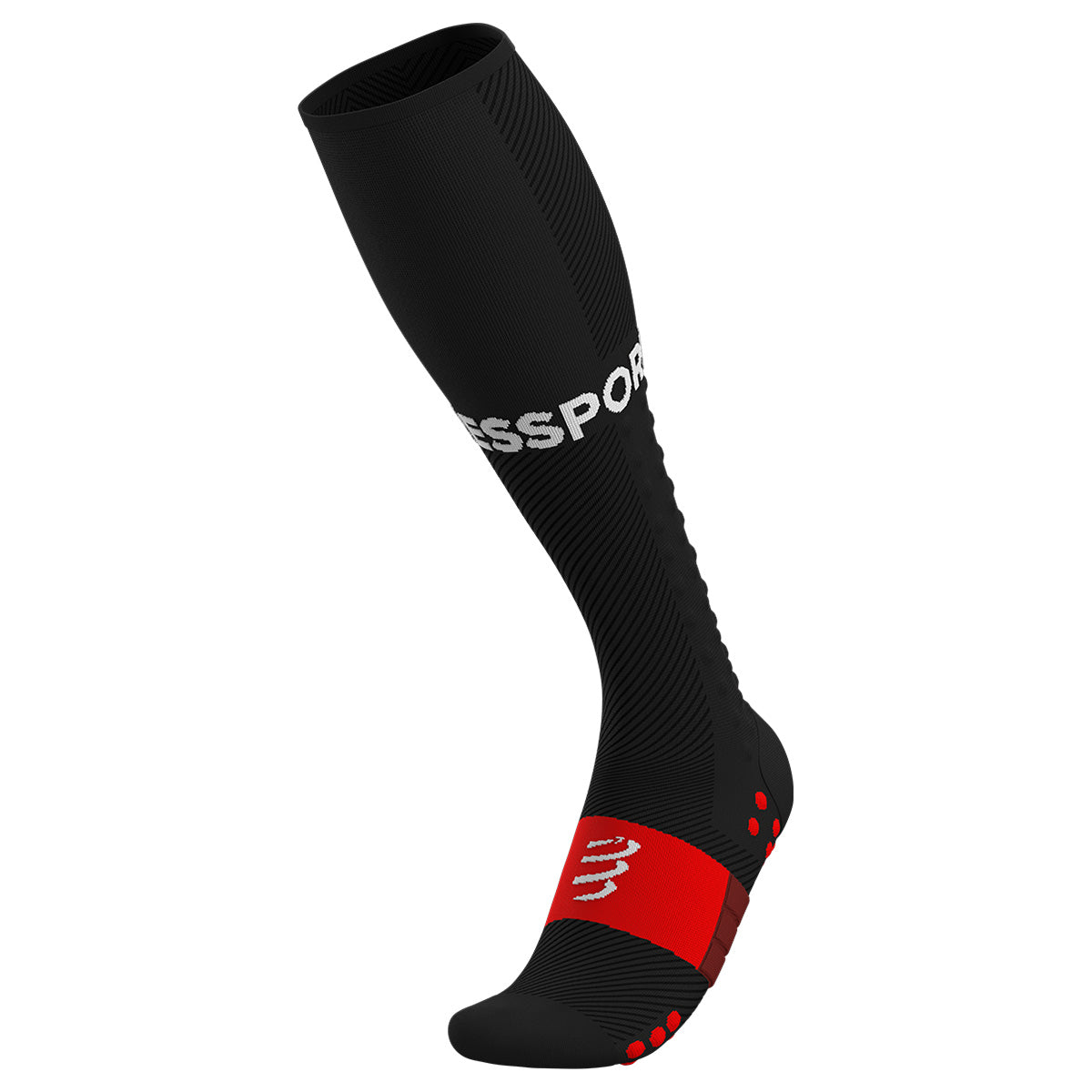 Compressport Full Run Socks - Performance Running Socks for Men & Women - Breathable & Supportive Athletic Socks for Marathon, Training & Sports - Ideal for Runners, Athletes & Fitness Enthusiasts