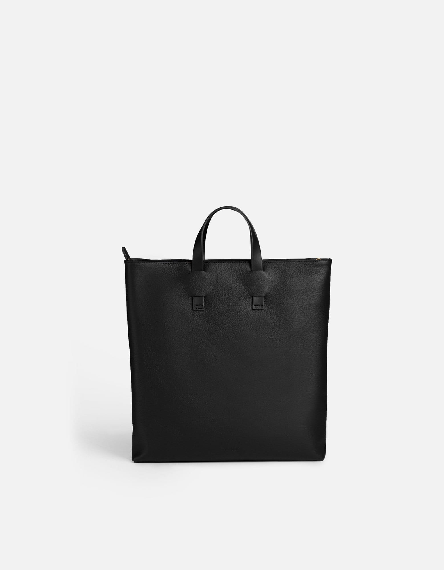 Stylish Slim Textured Black Tote Bag for Women - Perfect for Work, Travel & Everyday Use