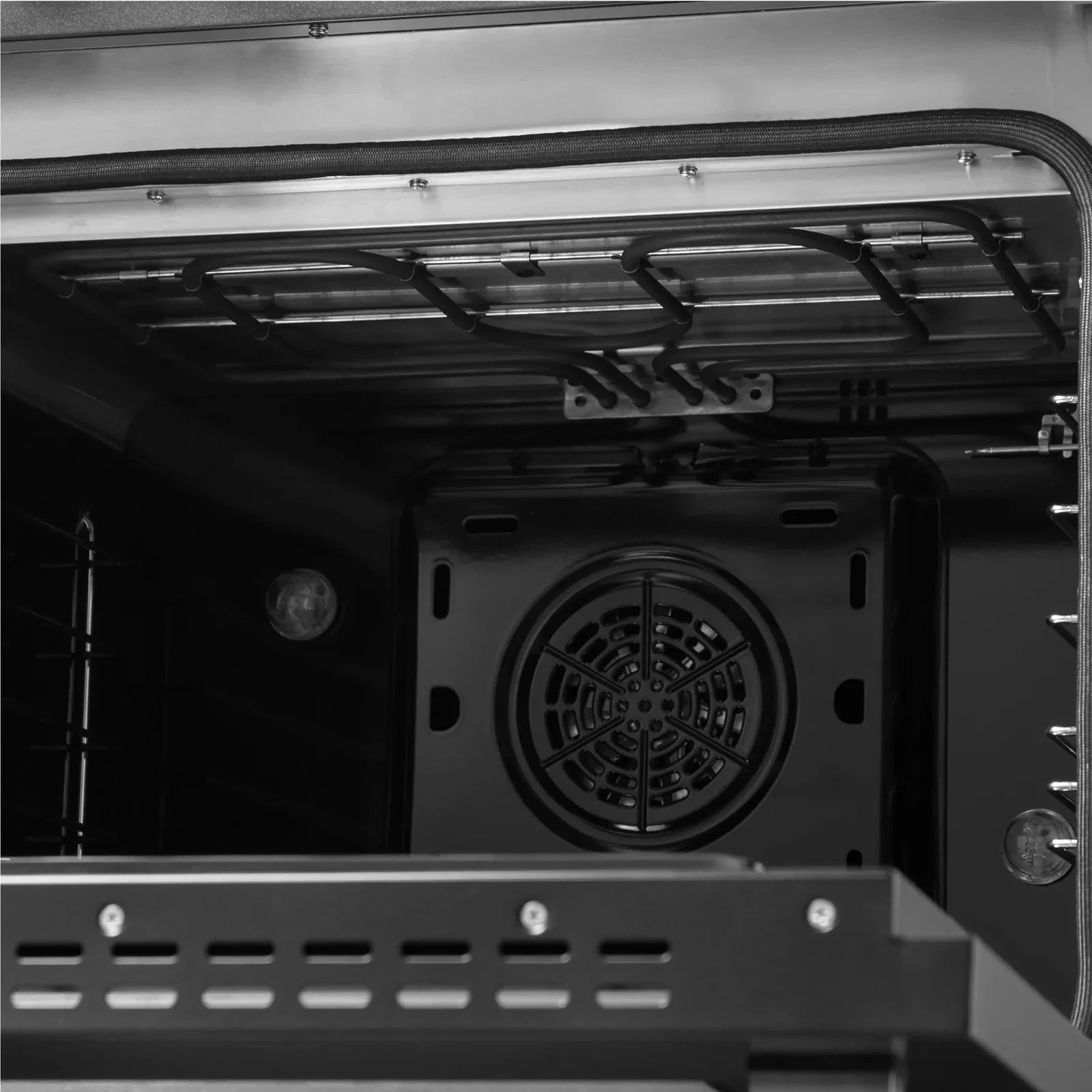 **Forno Galiano 48-Inch French Door Dual Fuel Range with 8 Burners & Electric Convection Oven - Black Antique Brass Trim (Model FFSGS6356 48BLK) - Perfect for Gourmet Kitchens & Professional Chefs**