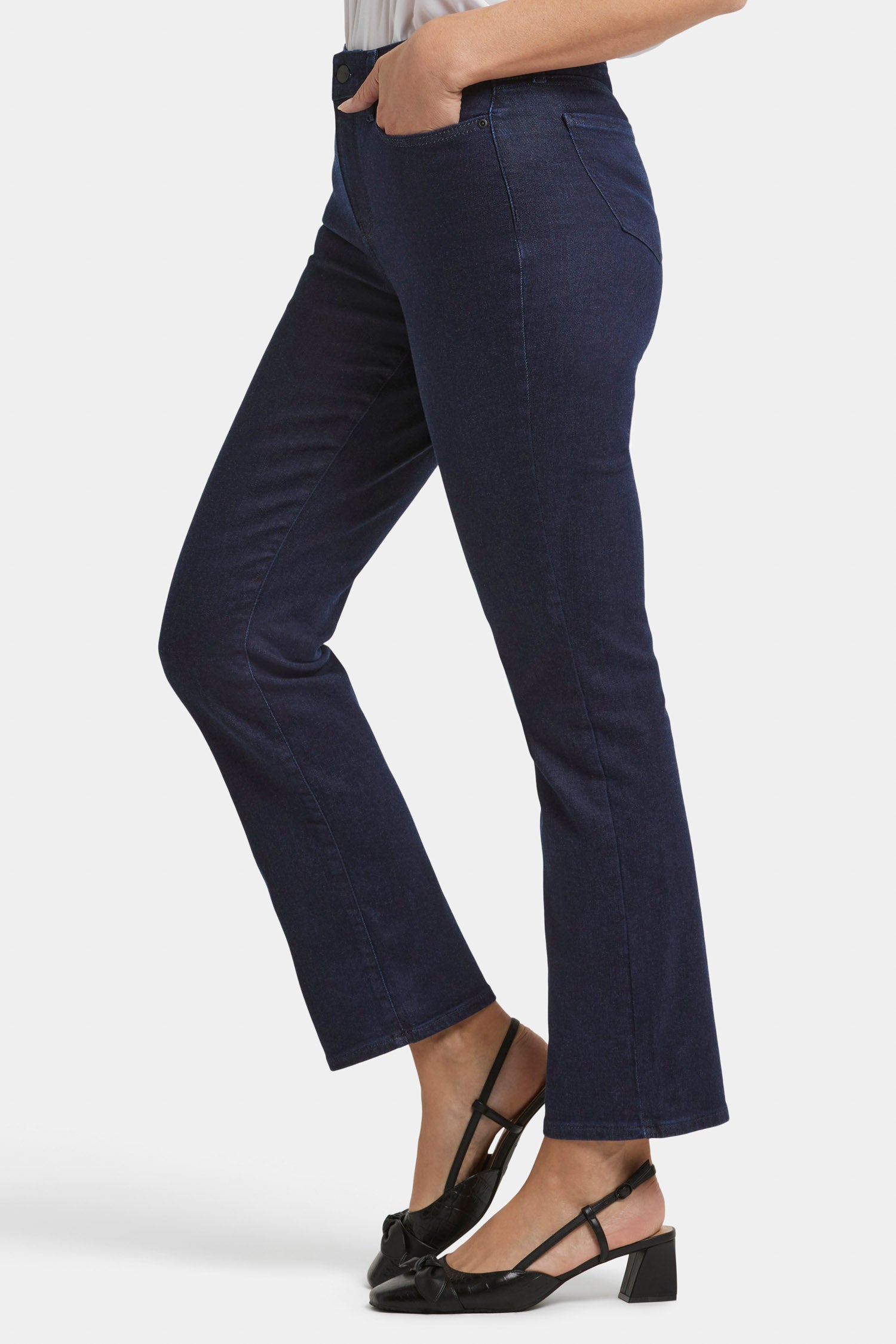 Ellison Straight Jeans for Women - Classic Rinse Wash Denim Pants | Comfortable & Stylish for Everyday Wear, Office & Casual Outings