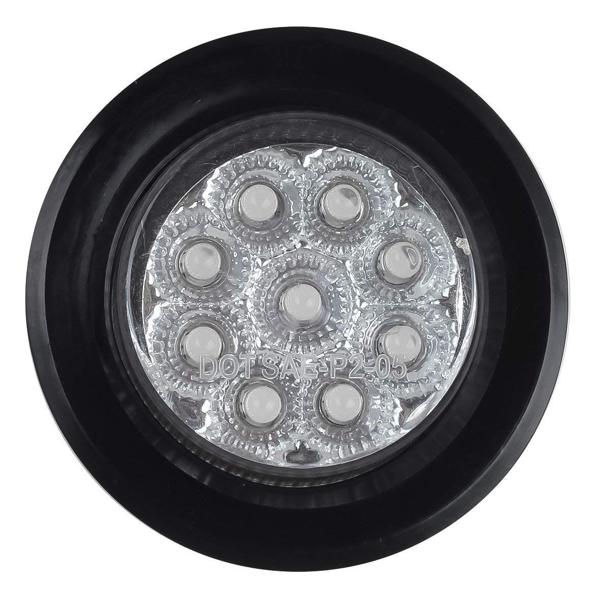 Partsam LED Small Trailer Light Kit - 2 Red 24 LED 6