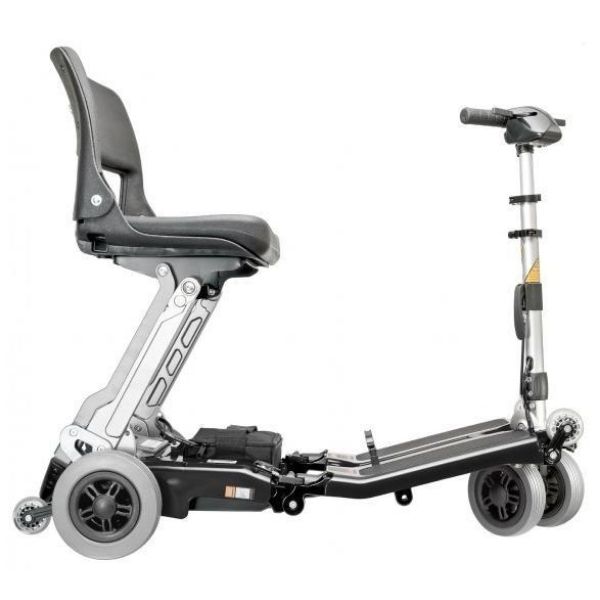 FreeRider USA Luggie Classic 2 Foldable Travel Scooter - Lightweight Mobility Scooter for Seniors & Adults - Perfect for Airports, Shopping Malls & Travel