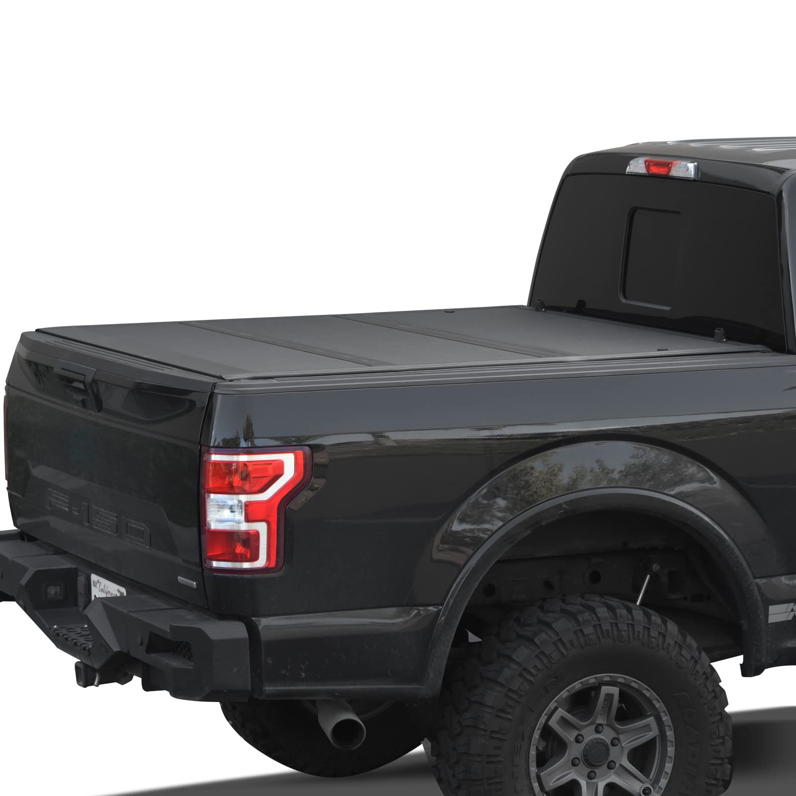 Low Profile Tri-Fold Aluminum Hard Truck Bed Tonneau Cover for 2004-2006 Toyota Tundra 6.2 Ft (74.4