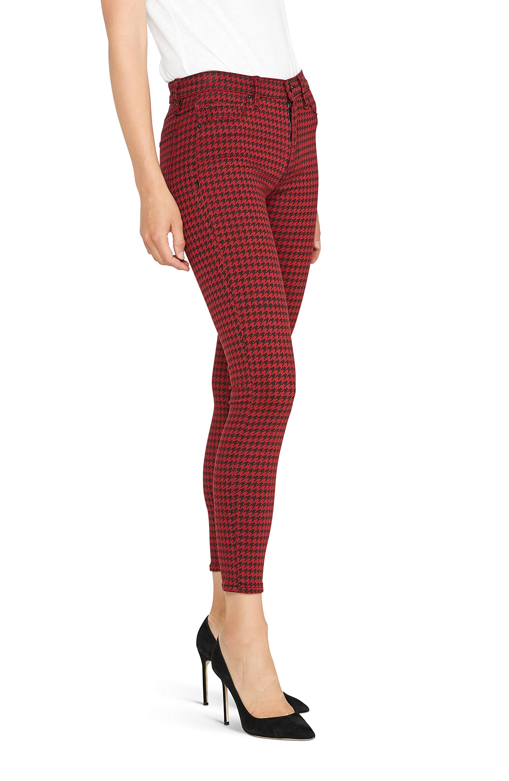 HUDSON Women's Barbara High Rise Super Skinny Ankle Jeans - Stretch Denim Pants for Women, Slim Fit Skinny Jeans with Ankle Length - Perfect for Casual Wear, Office & Night Out