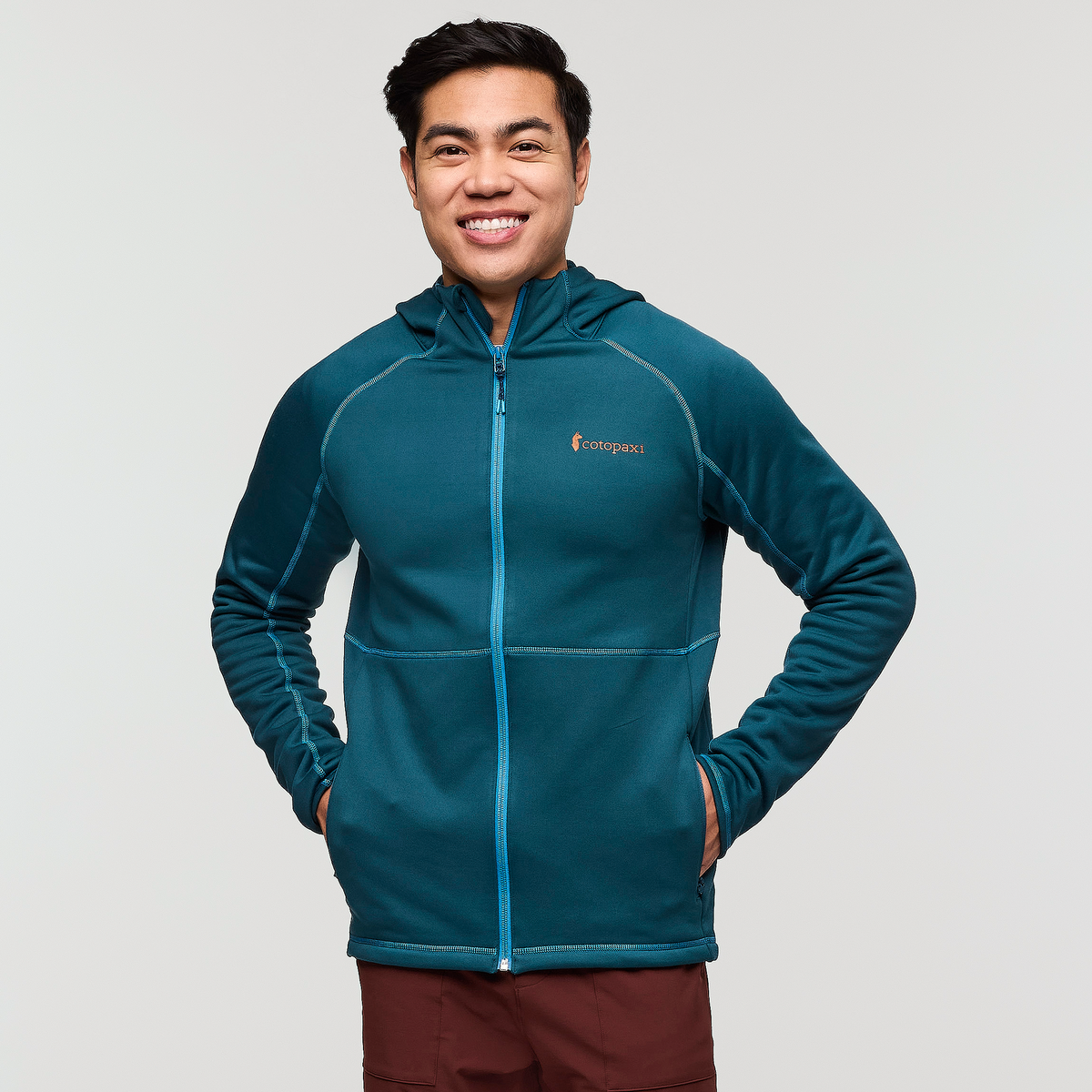 Cotopaxi Tempa Fleece Hooded Jacket for Men - Lightweight & Warm Outdoor Fleece Jacket for Hiking, Camping & Casual Wear