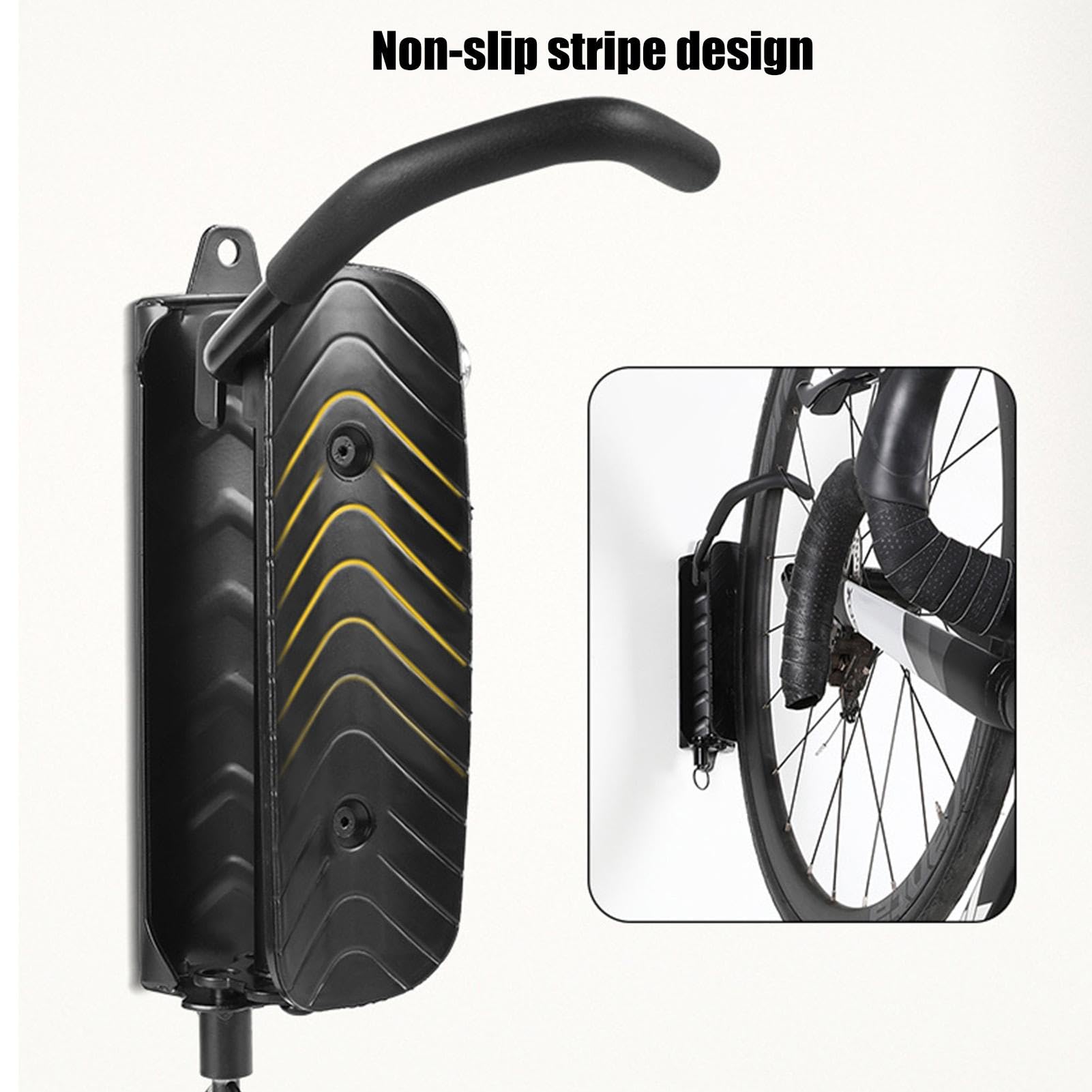 Heavy Duty Garage Bike Rack - Adjustable Wall Mount for Home & Shop Storage