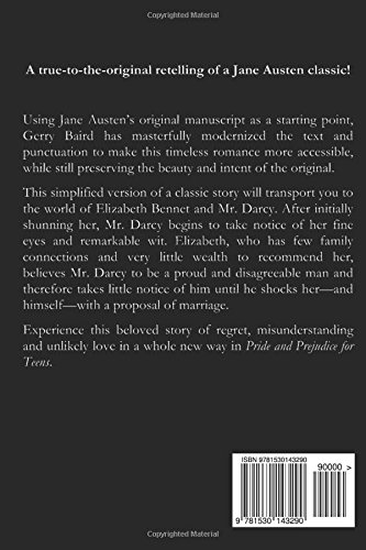 Pride and Prejudice Simplified for Teens | Easy Classic Romance Novel by Jane Austen | Perfect for Book Reports & High School English Class