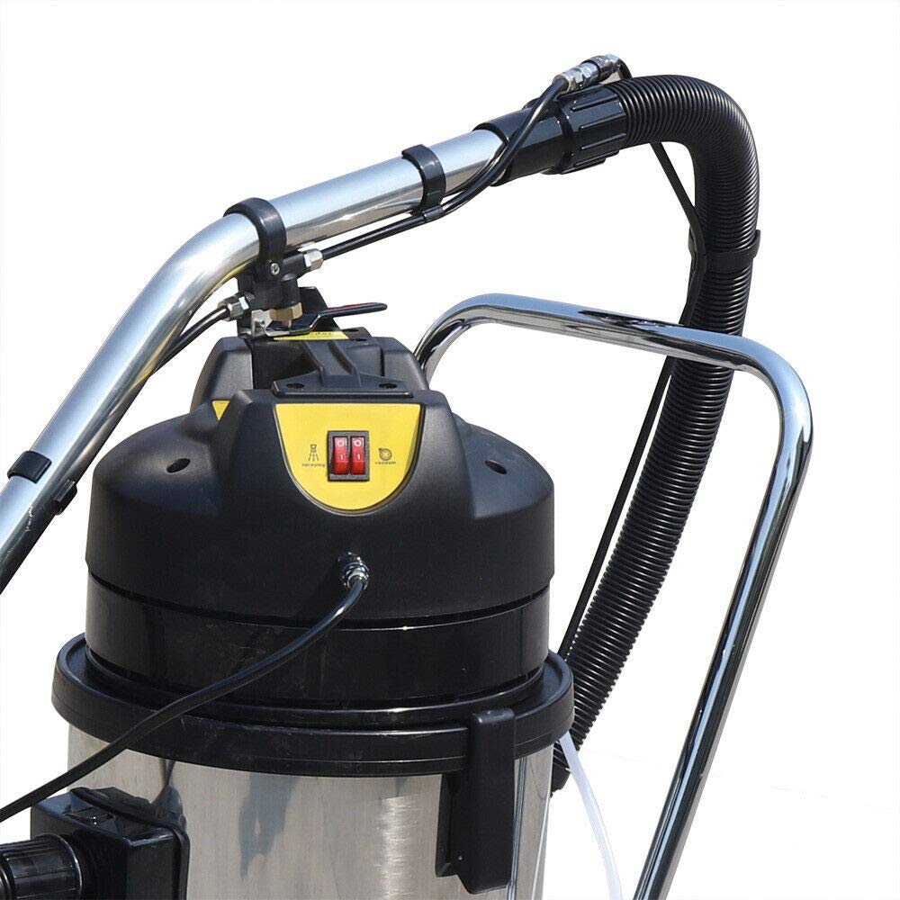 40L Professional Commercial Carpet Cleaner Machine 110V | 3-in-1 Portable Carpet Shampooer for Home & Office | Handheld Deep Cleaner for Carpets, Sofas, Curtains & Upholstery | Ideal for Pet Hair Removal & Stain Cleaning